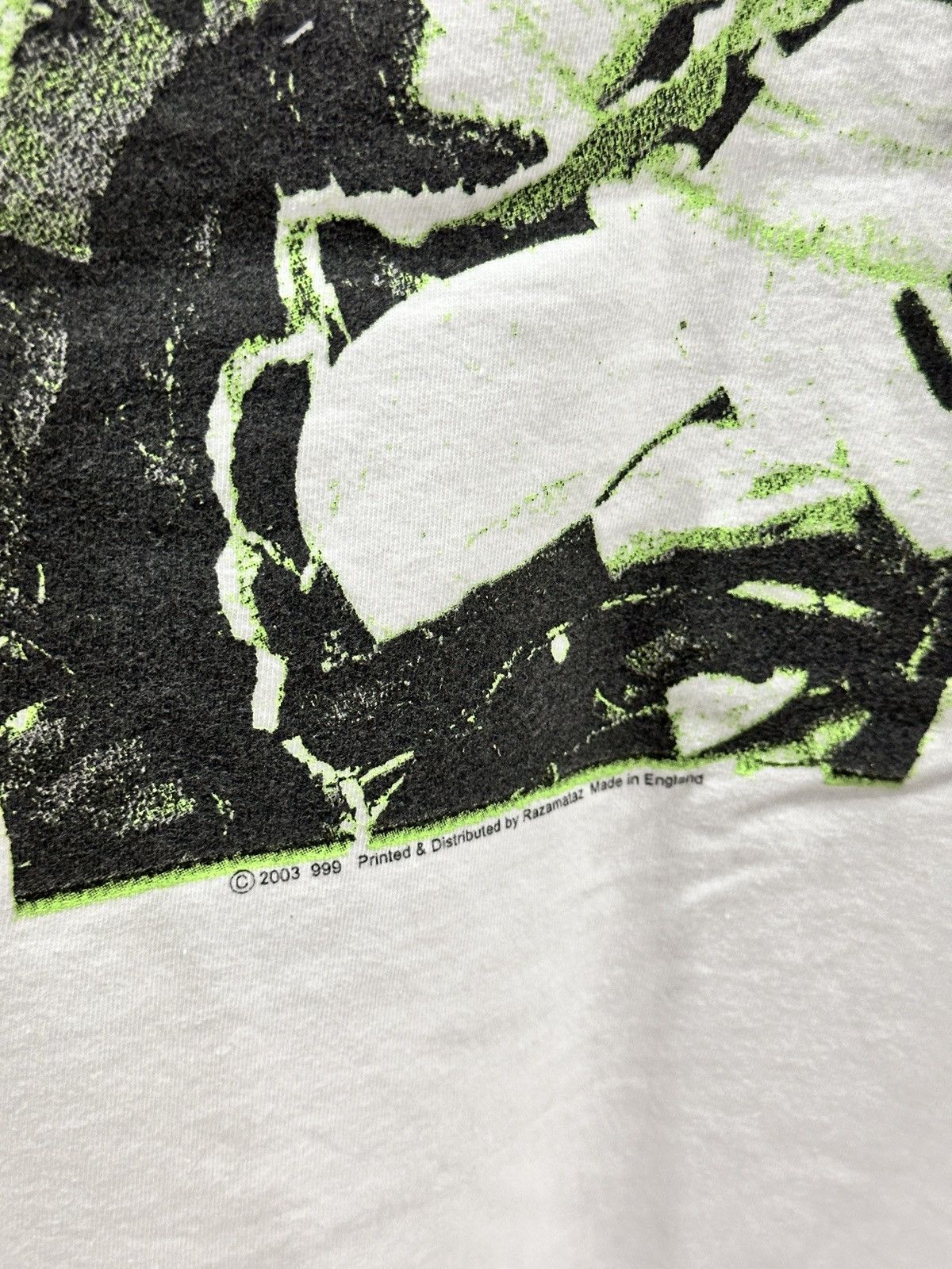 Band Tees × Vintage vintage 2002 999 quite disappointing single promo t-shirts Size US L / EU 52-54 / 3 - 9 Thumbnail