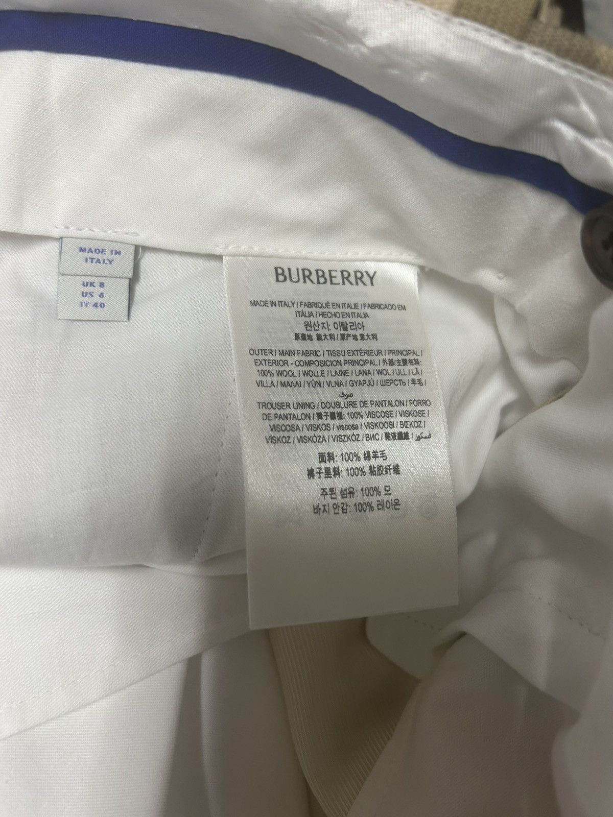 Burberry Burberry Check Pleated Kilt Silk Beautiful Pink Yellow Size Size 27" / US 4 / IT 40 - 4 Thumbnail