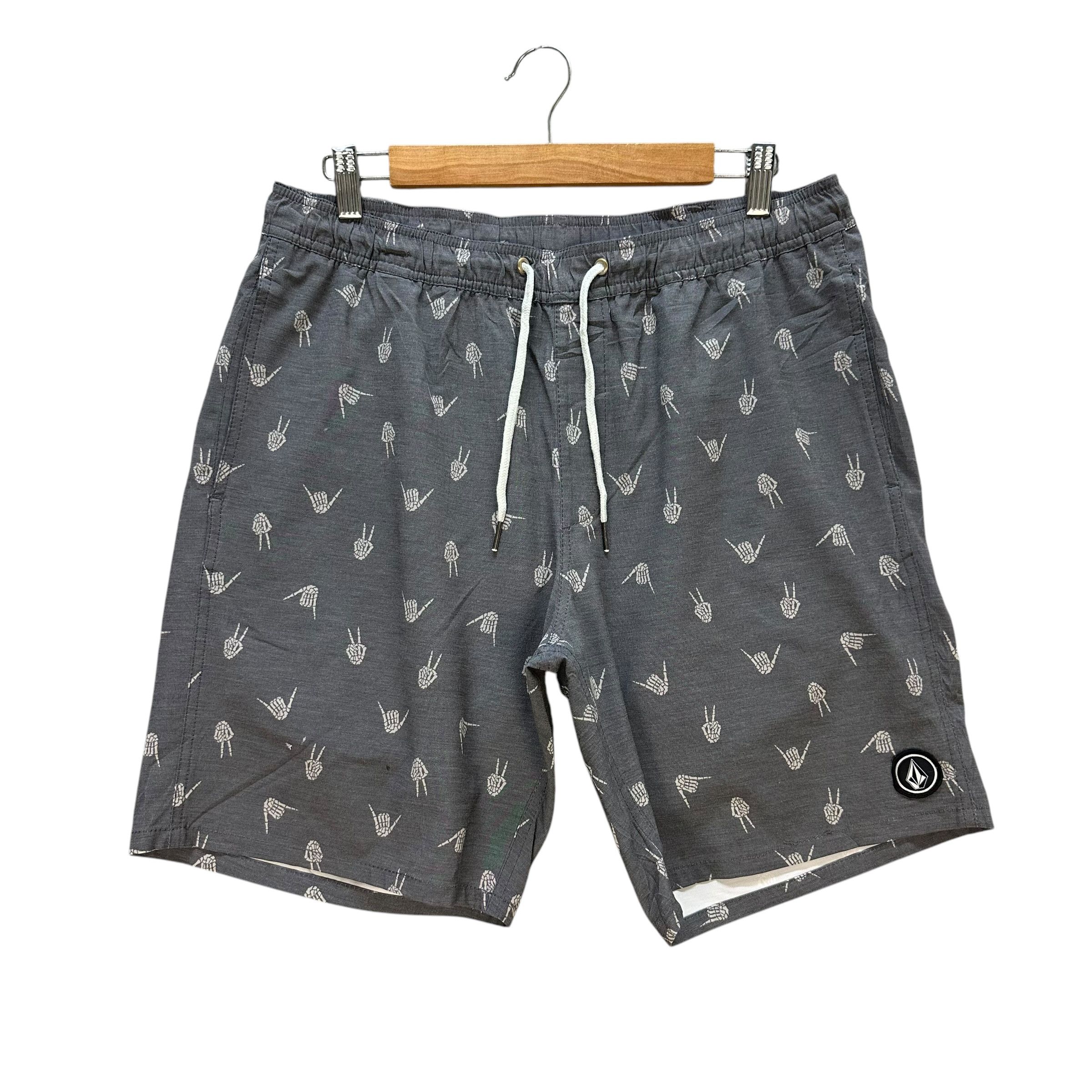 Volcom VOLCOM All Over Small Logo Short Pant #A77-1881 Size US 34 / EU 50 - 1 Thumbnail