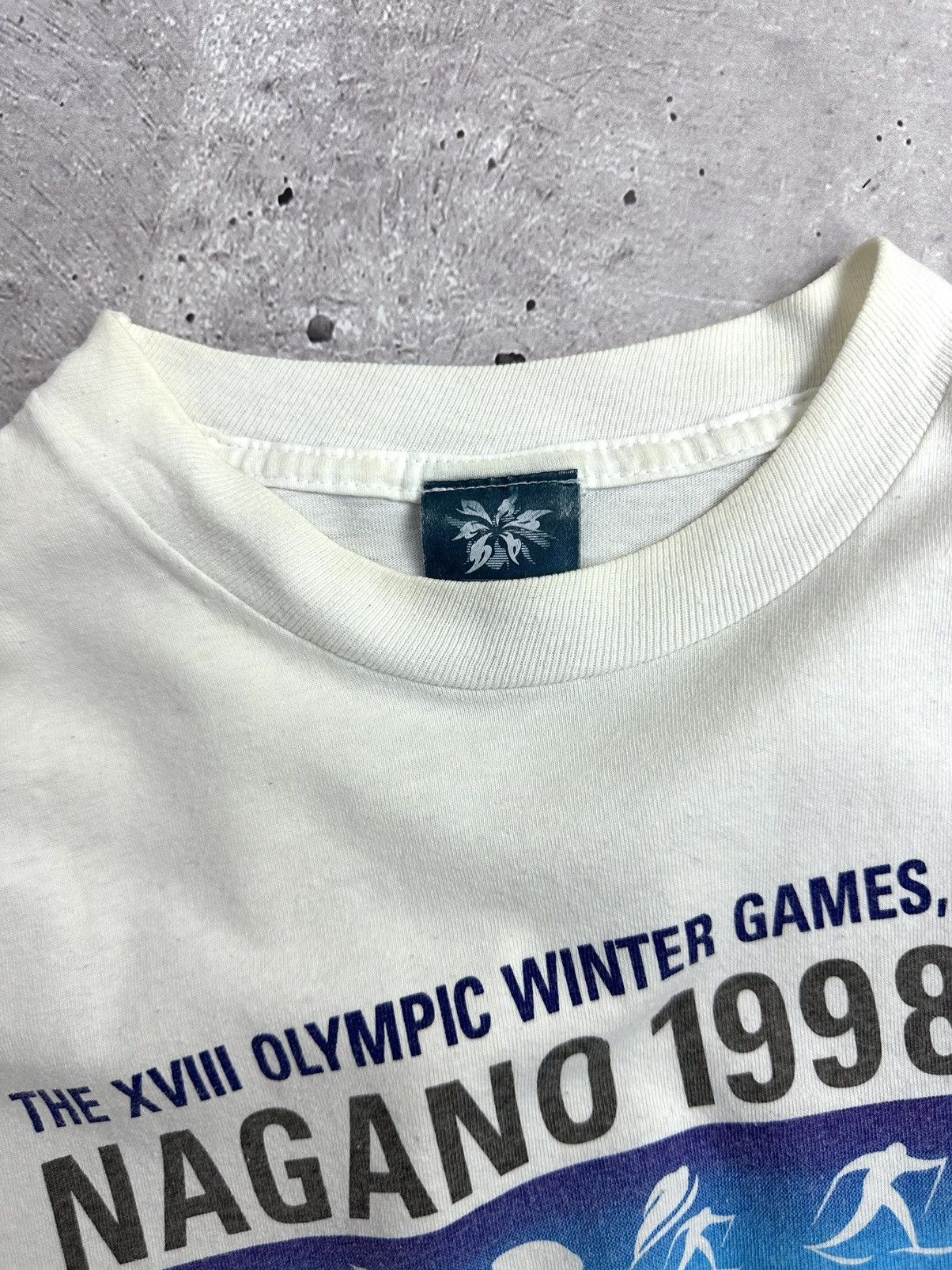 Mizuno Vintage 1989 Nagano Olympic Winter Games T-shirt