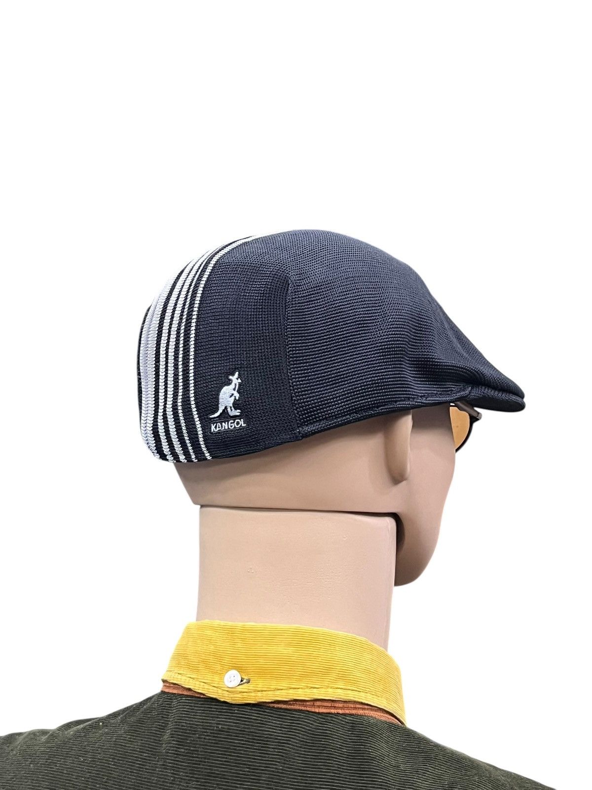 Kangol Vintage Kangol Ripple Stripe Flat Hat 90s Size L Size ONE SIZE - 3 Thumbnail