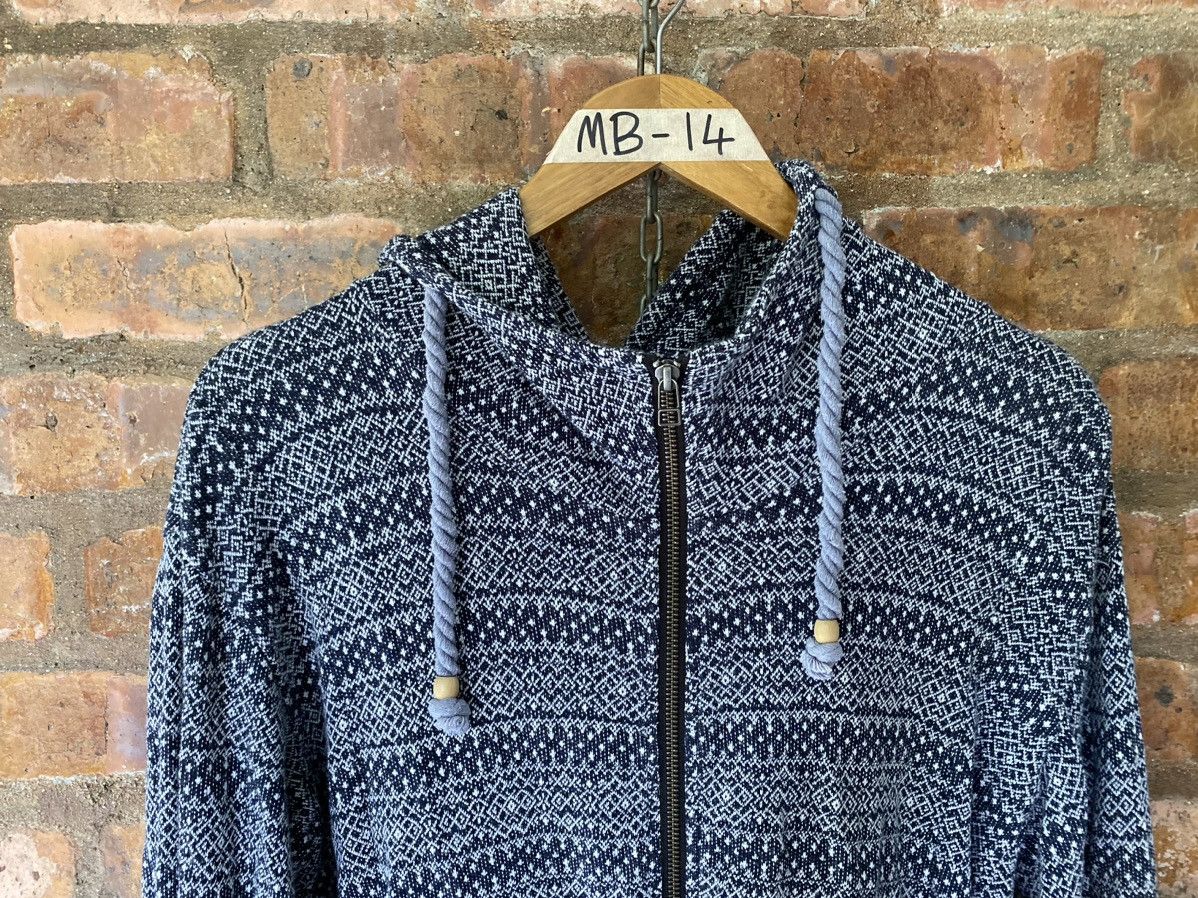 PPFM AW03 PPFM jacquard native Knit sleeve long hoodie Size US L / EU 52-54 / 3 - 3 Thumbnail