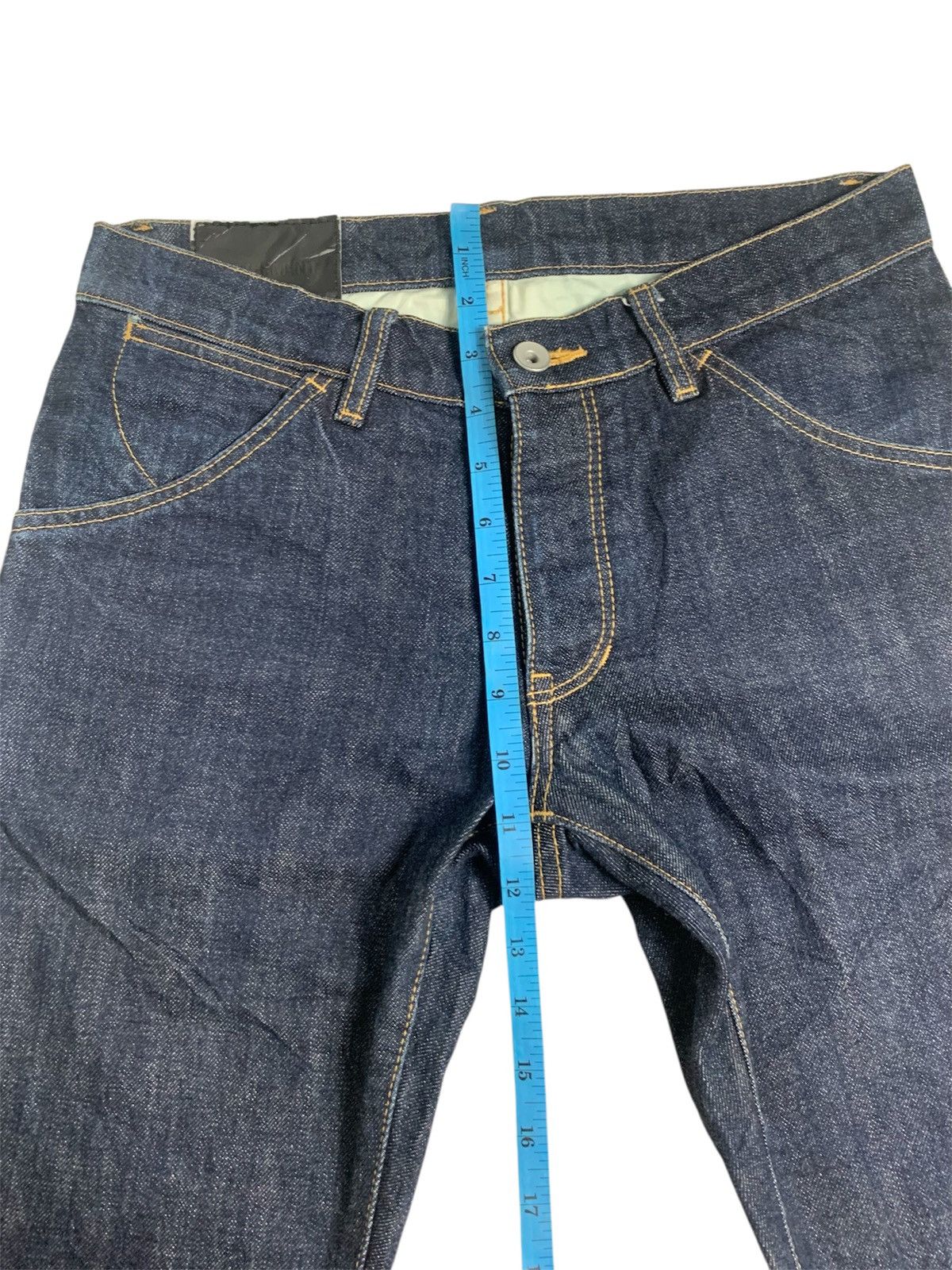 Attachment ATTACHMENT Dark Indigo Slim Fit Denim Jeans Size US 30 / EU 46 - 6 Thumbnail