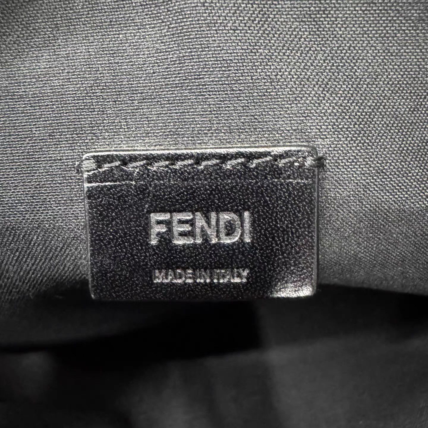 Fendi Fendi Black Karl Lagerfeld Rivet Clutch Q10 Size ONE SIZE - 3 Thumbnail