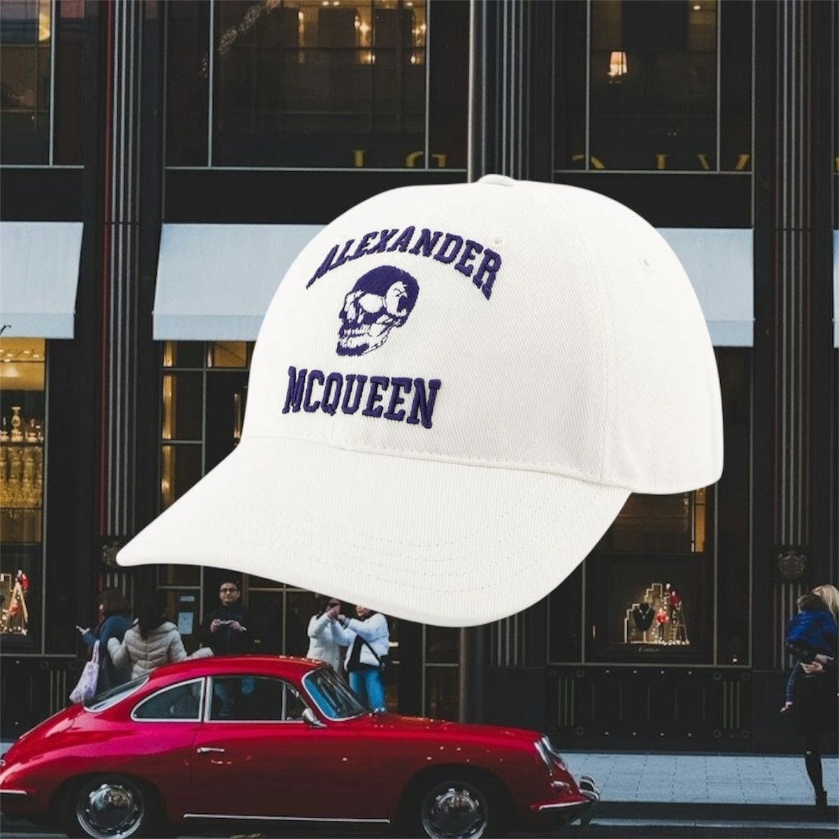Alexander McQueen Alexander McQueen Varsity Skull Hat Size ONE SIZE - 1 Thumbnail