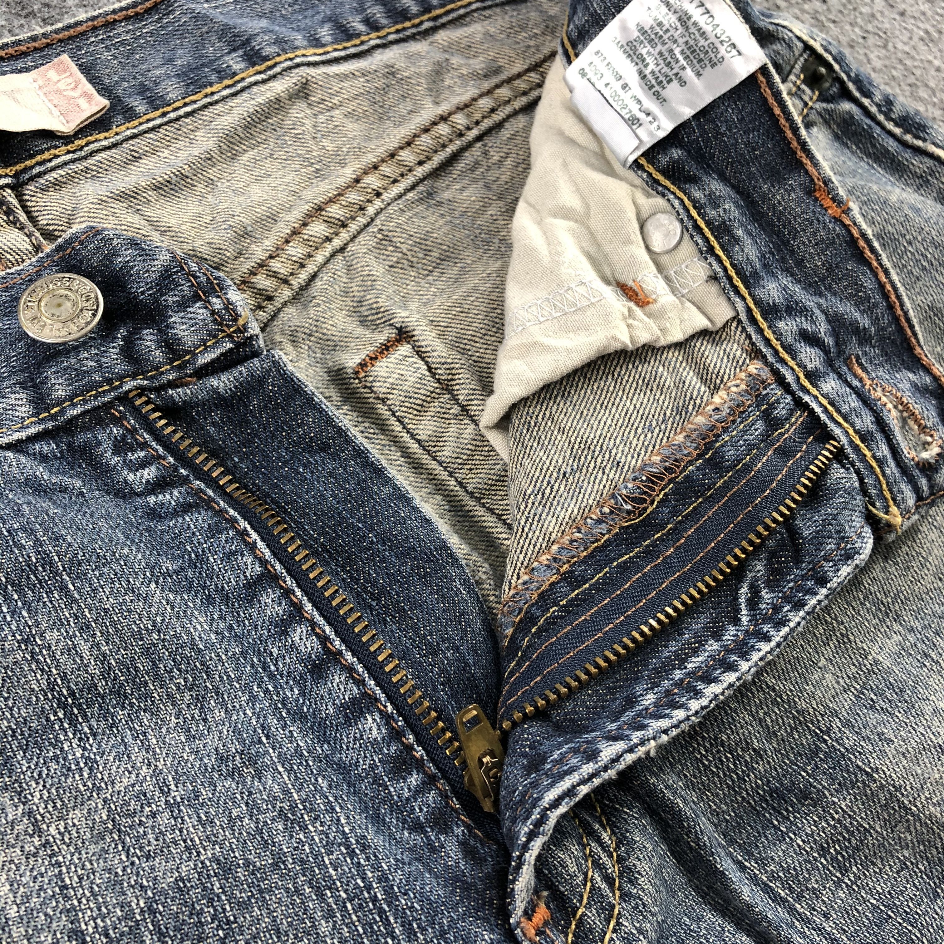 Levi's Vintage Faded Black Levis 514 Jeans-J2325 Size US 32 / EU 48 - 15 Thumbnail