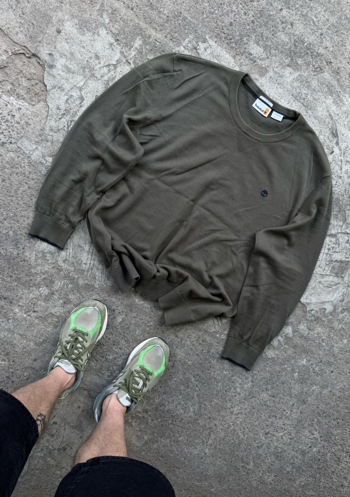 Timberland Vintage Y2K Timberland Knit USA Sweater Work Knit Sweatshirt Size US XXL / EU 58 / 5 - 1 Thumbnail