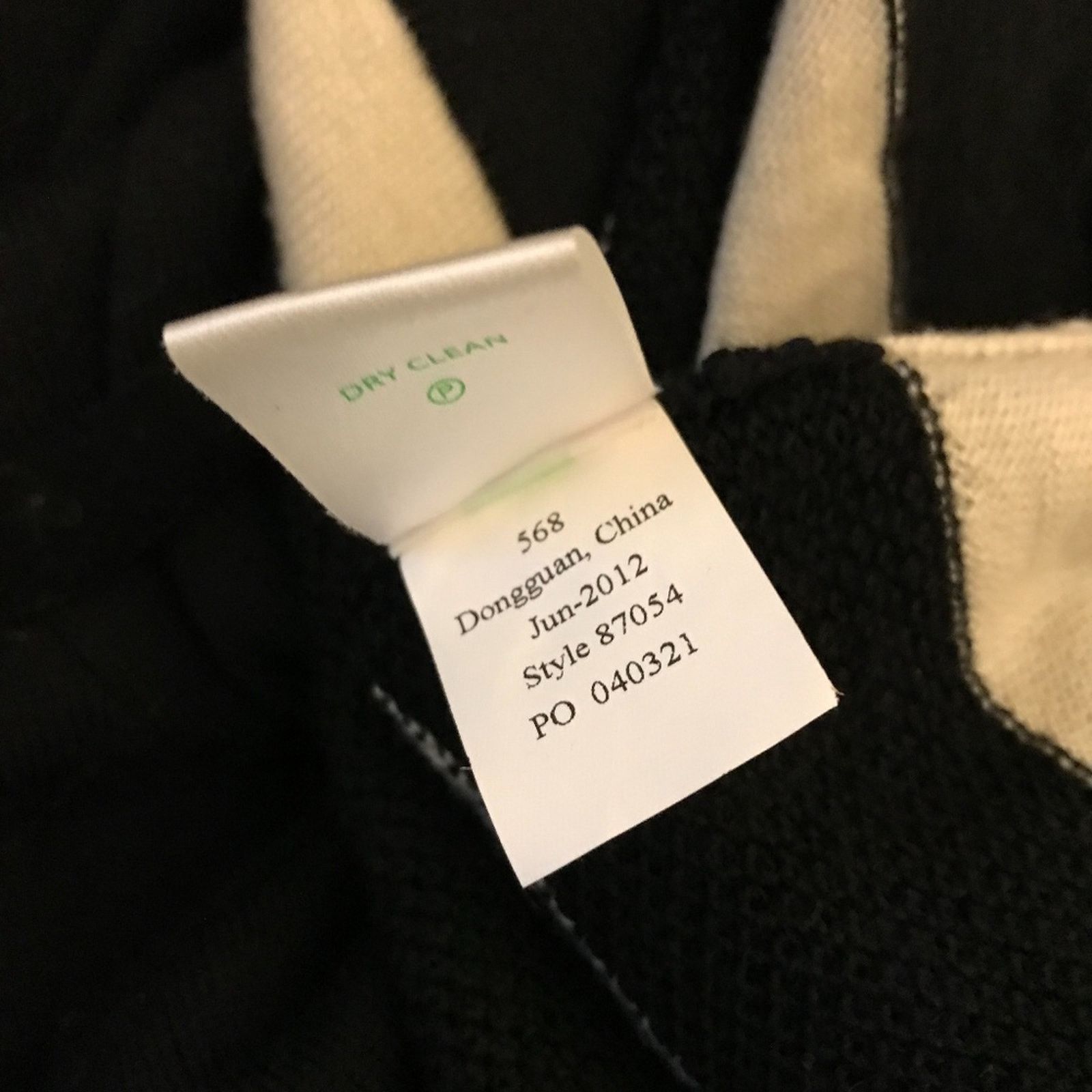 Lilly Pulitzer Lilly Pulitzer Black Connie Merino Wool Sweater Dress S Size S / US 4 / IT 40 - 6 Thumbnail