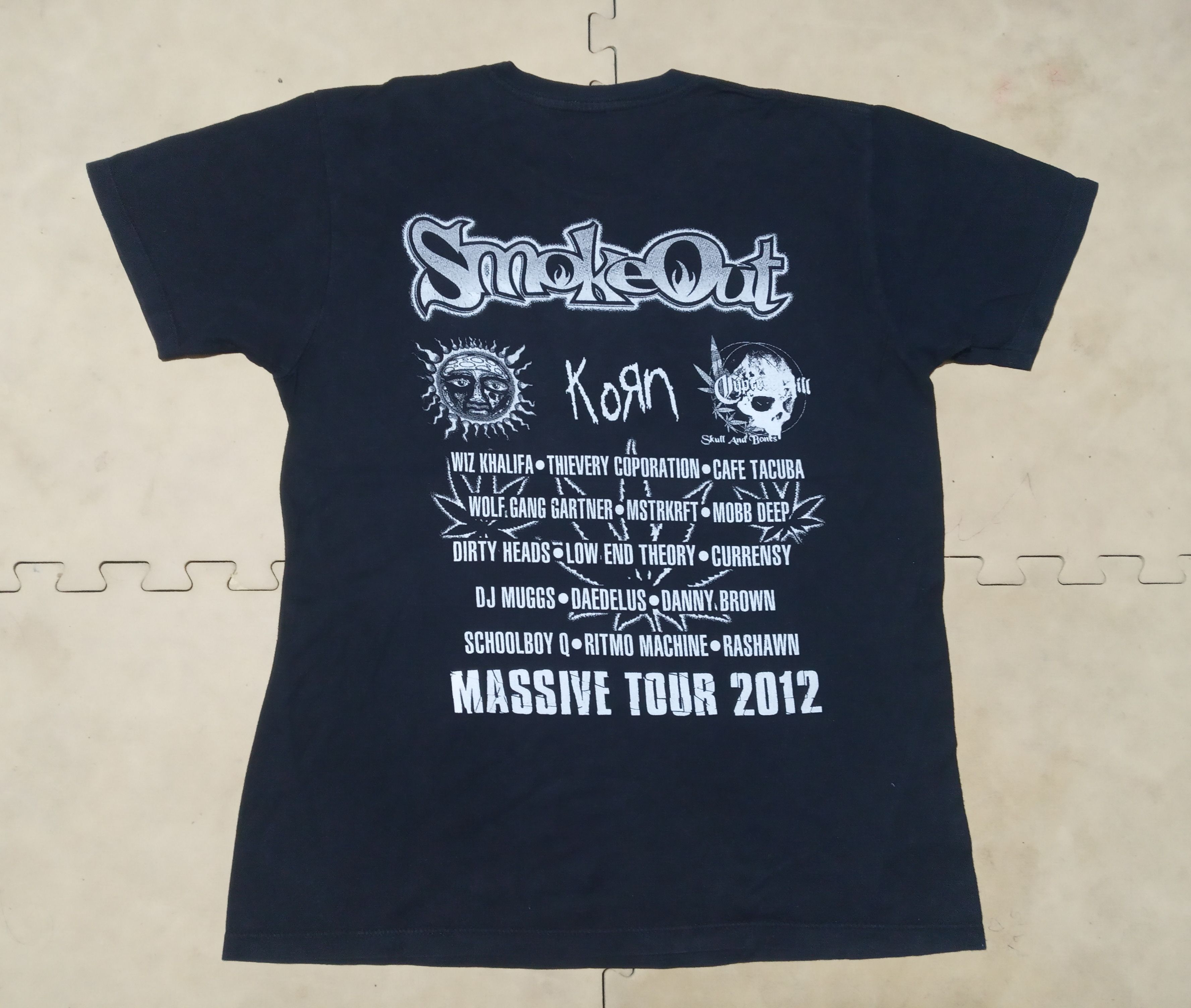 Band Tees Smokeout "Massive Tour 2012" Size US M / EU 48-50 / 2 - 2 Thumbnail