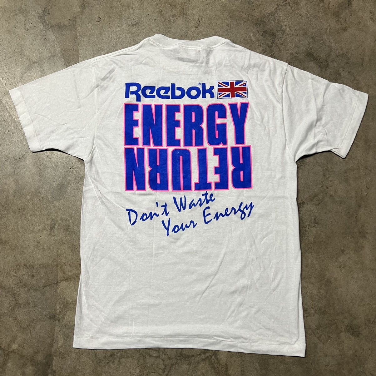 Reebok × Vintage Vintage 1989 Reebok LA Marathon 🇺🇸 Single Stitched T-Shirt Size US XL / EU 56 / 4 - 4 Thumbnail