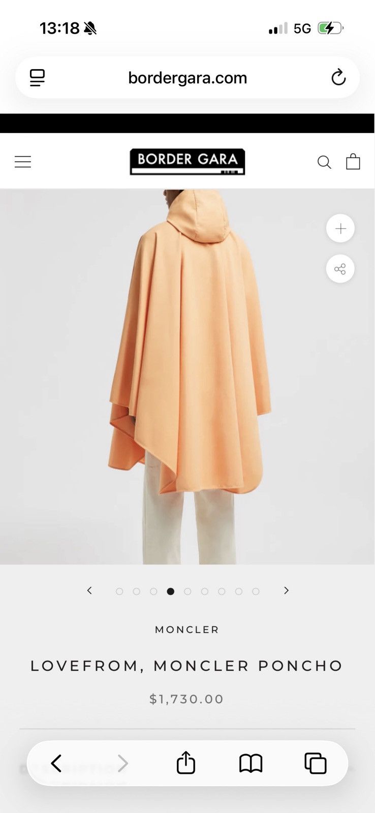 Moncler MONCLER poncho unisex sz3 know Moncler fit , this fits big Size XXL / US 16-18 / IT 52-54 - 12 Thumbnail