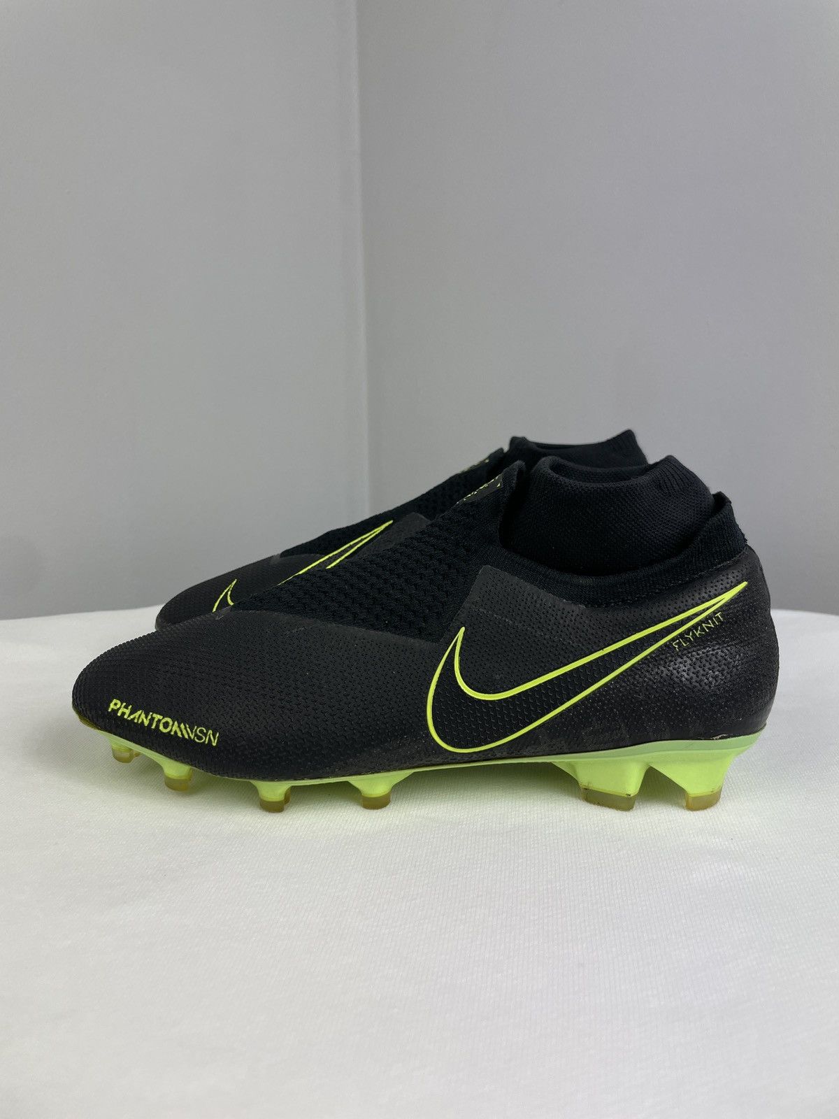 Nike Nike Phantom Vision Elite DF FG Black Volt Size US 7 / EU 40 - 5 Thumbnail