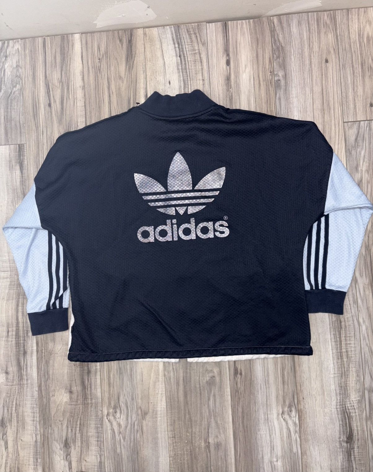 Adidas × Vintage ADIDAS NO HOOD ZIP UP Size US L / EU 52-54 / 3 - 2 Thumbnail