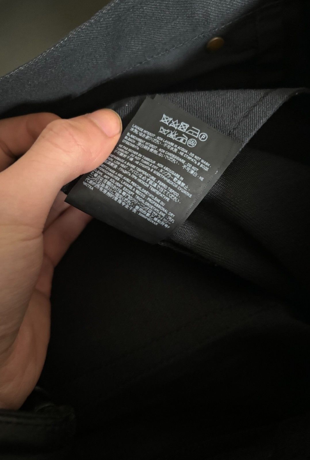 Saint Laurent Paris Saint Laurent SLP 2016FW Black Tight Jeans Size US 31 - 7 Thumbnail