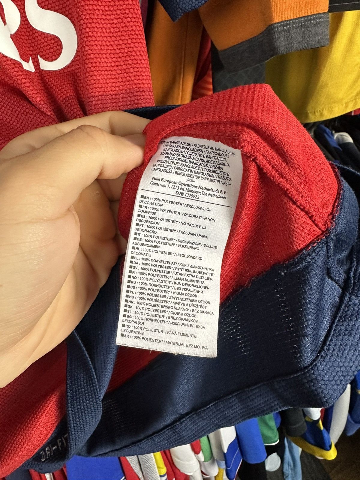Nike PARIS SAINT GERMAIN PSG 2012-13 FOOTBALL SHIRT JERSEY NIKE Size US M / EU 48-50 / 2 - 10 Thumbnail