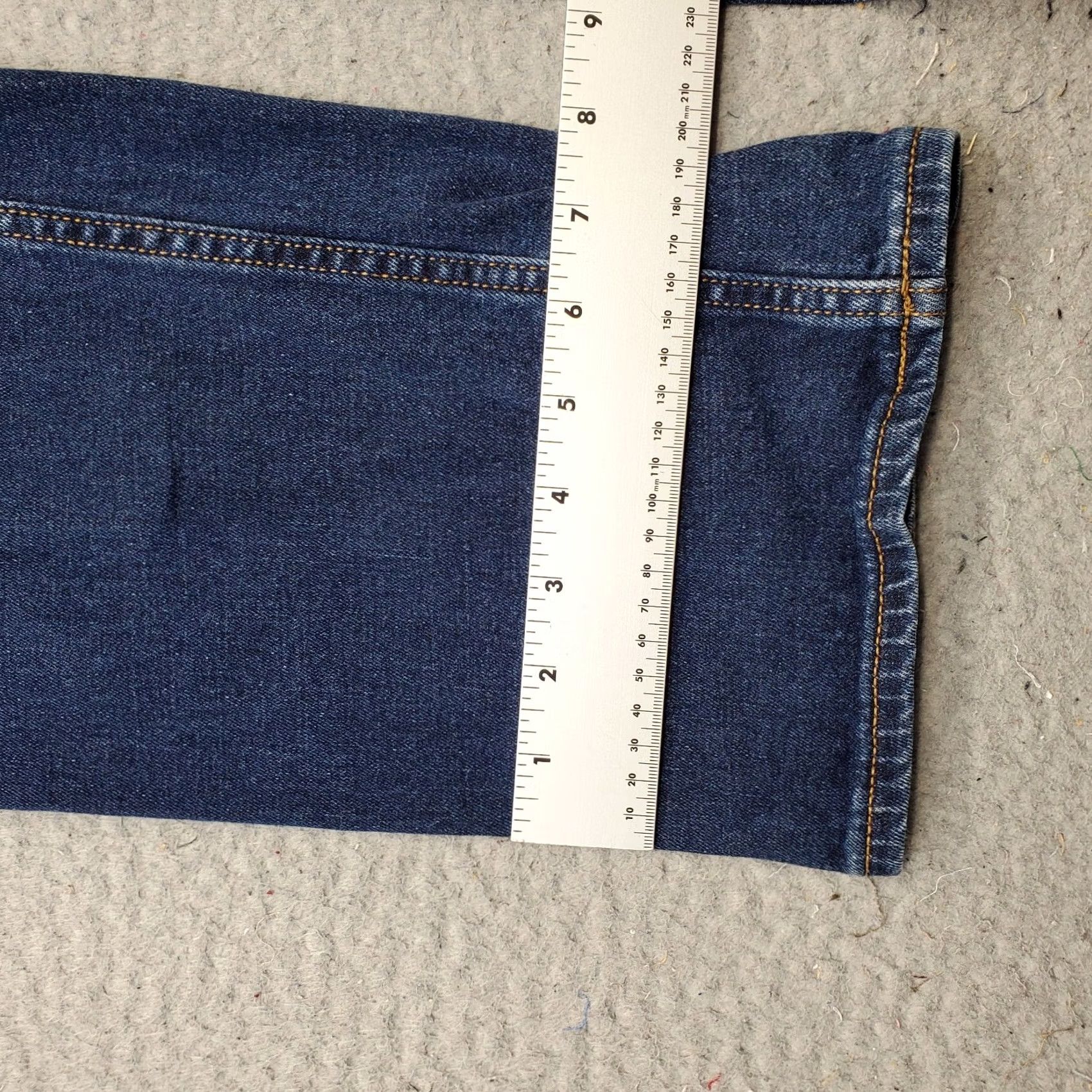 Old Navy Old Navy Jeans Mens 33x32 Blue Denim Faded Stretch Medium Wash Boho Straight Leg Jeans Mens 33 Blue Denim Stretch Medium Wash Straight Leg Size US 33 - 5 Thumbnail