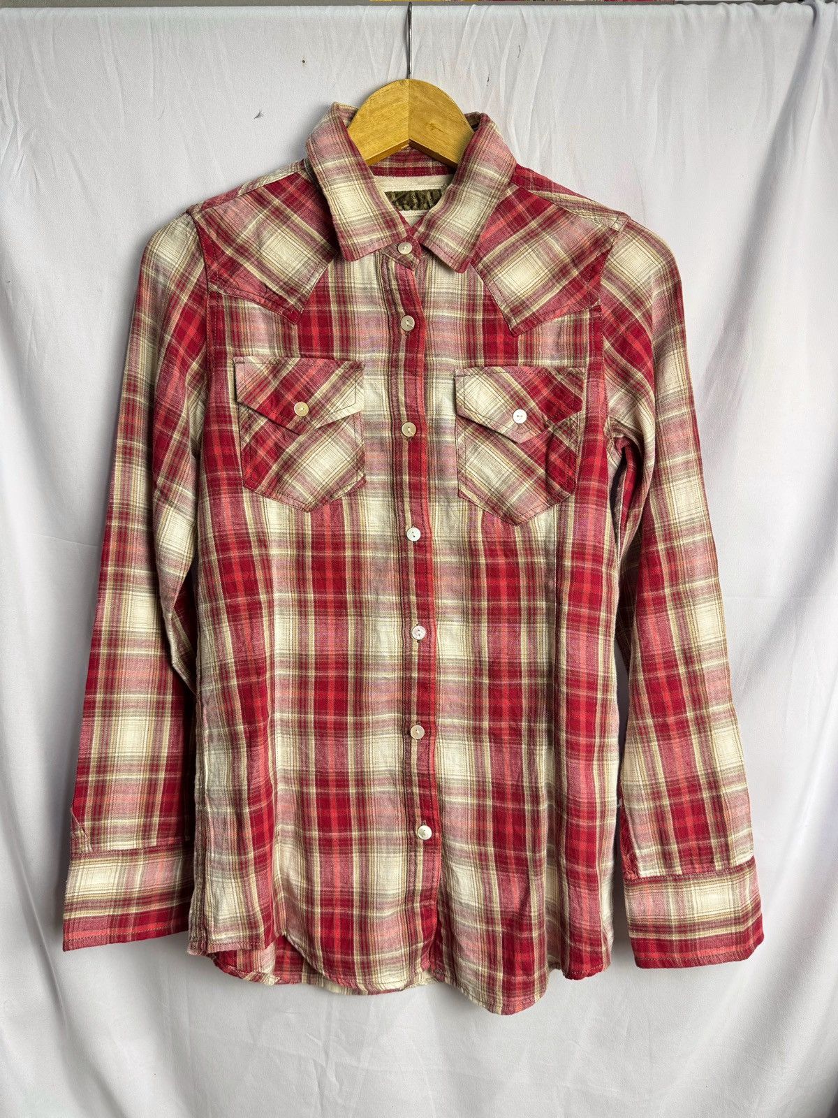 GOA GOA Flannel Button Shirt Japanese Size US S / EU 44-46 / 1 - 2 Thumbnail
