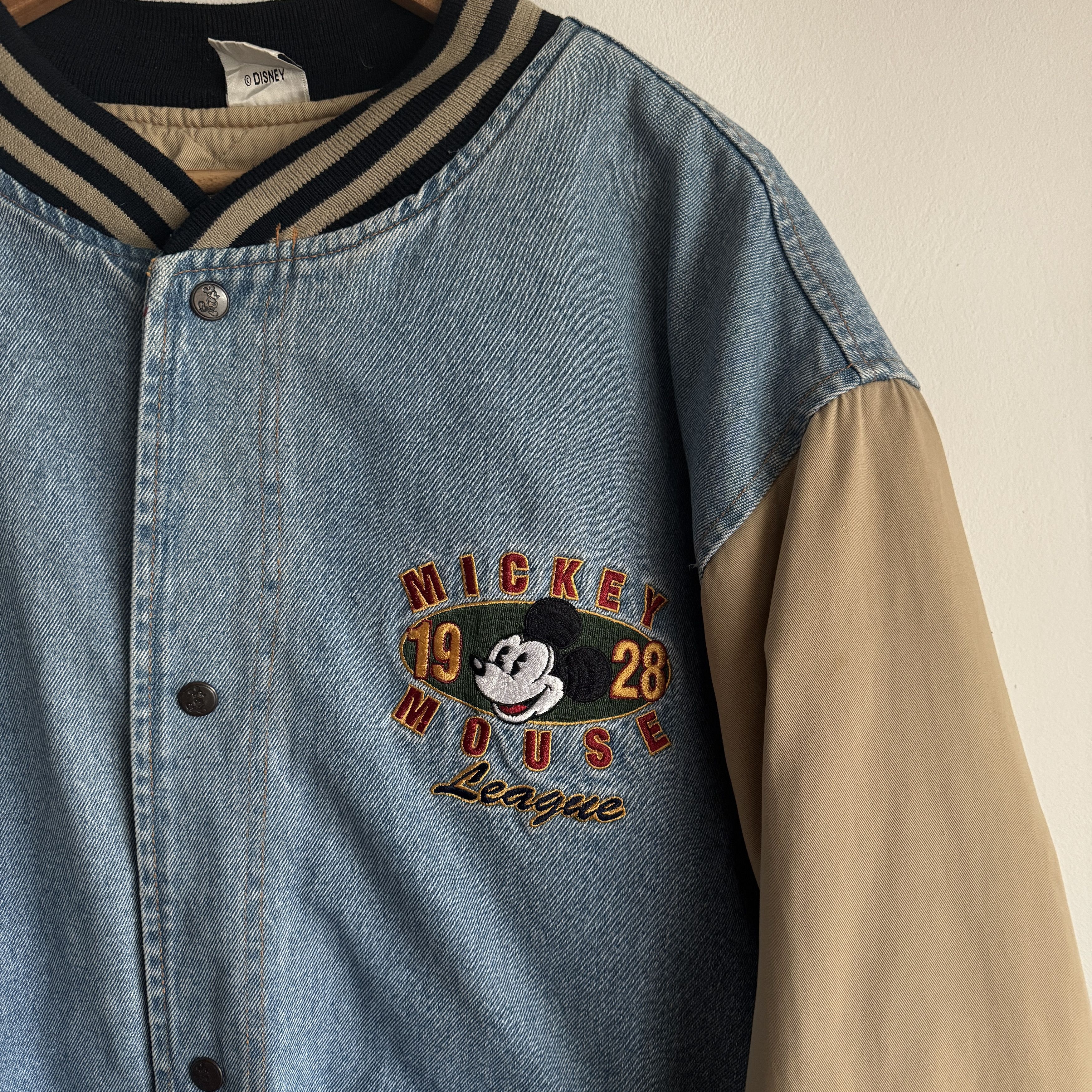 Mickey Mouse Disney Mickey Mouse 1928 Varsity Jacket Vintage XL-XXL Size US XXL / EU 58 / 5 - 2 Thumbnail