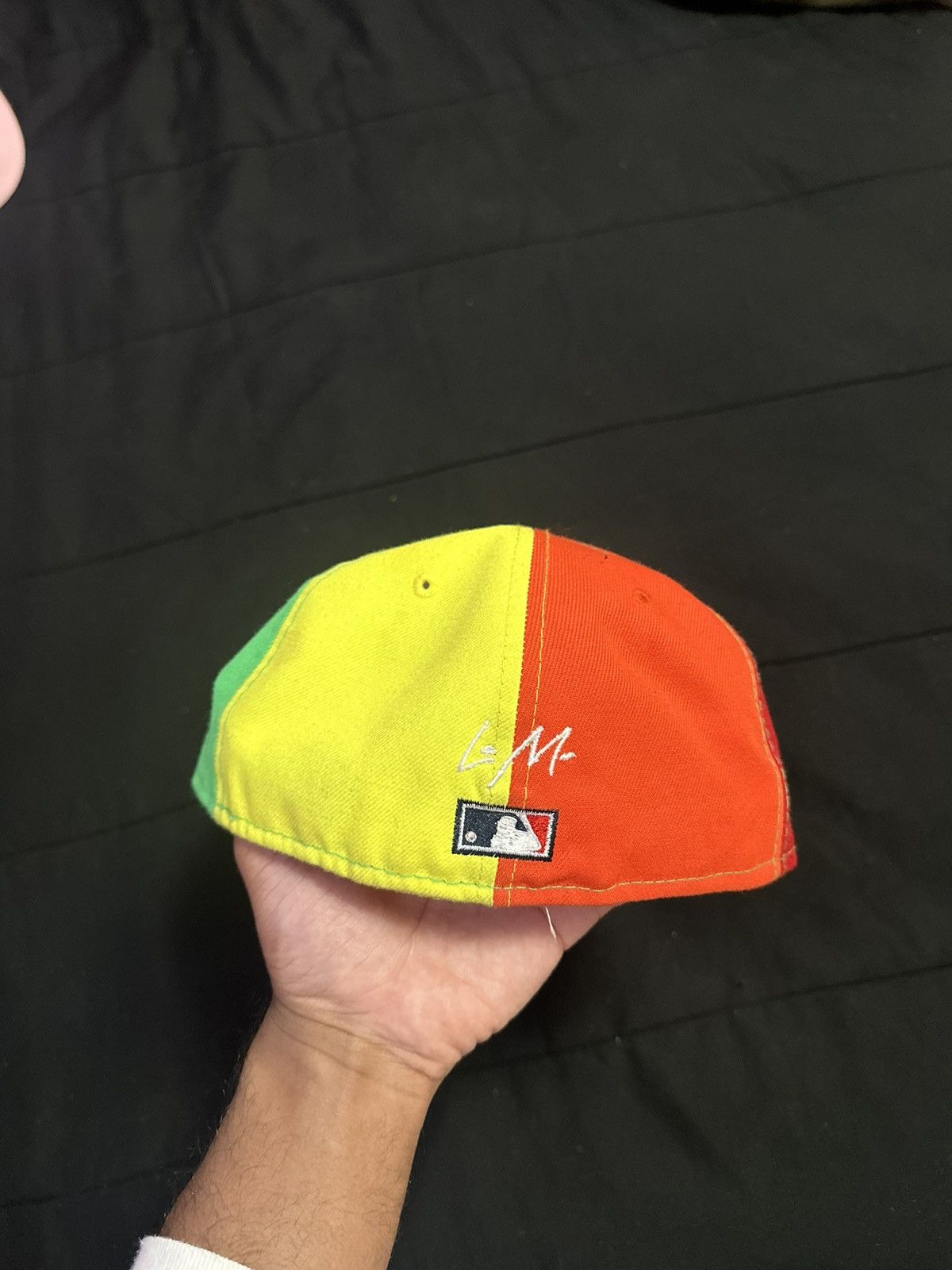 New Era Shon Lemon New Era 7 1/8 Pinwheel Fitted Size ONE SIZE - 4 Thumbnail