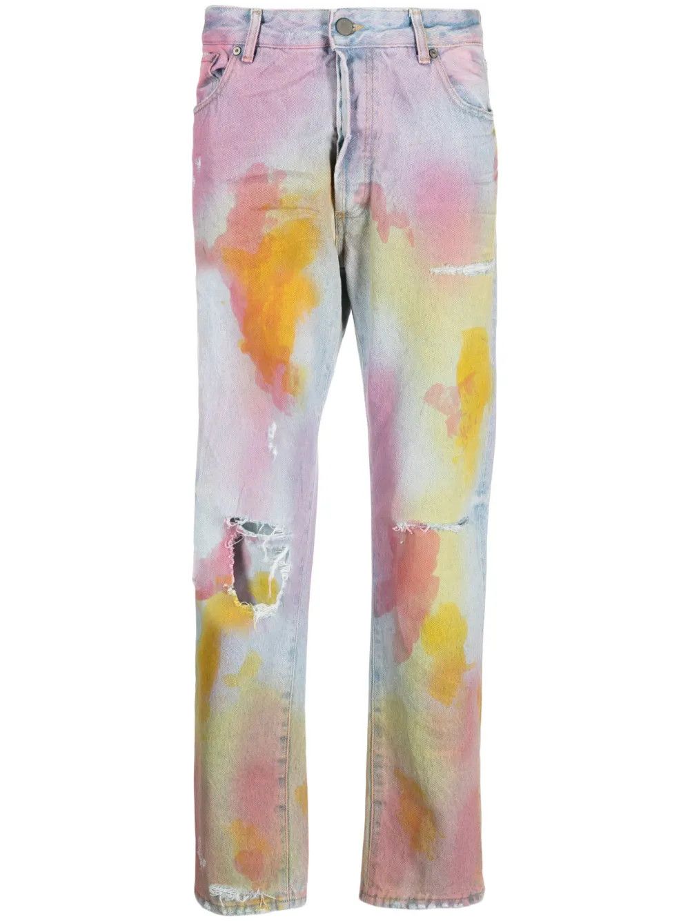 o1y0325 Denim Pant in Multicolor