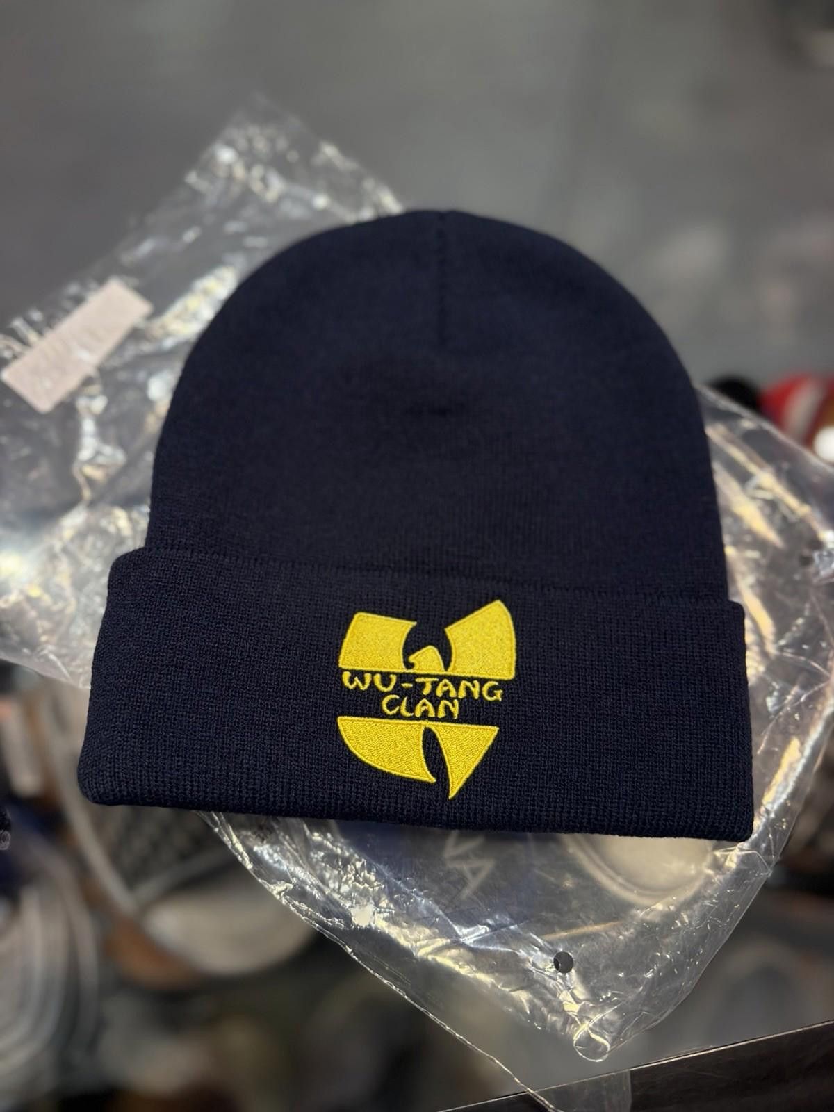 帽子 Supreme Wu-Tang Clan Beanie Navy Supreme Wu Tang Clan Beanie Navy FW25 In Hand | eBay