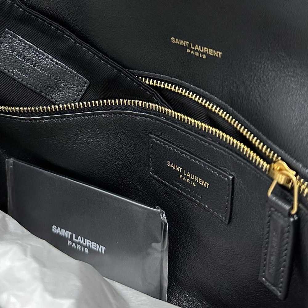 Saint Laurent Paris o1b1hav110924 Size: OS / Sade Large Clutch Canvas in Black Size ONE SIZE - 6 Thumbnail