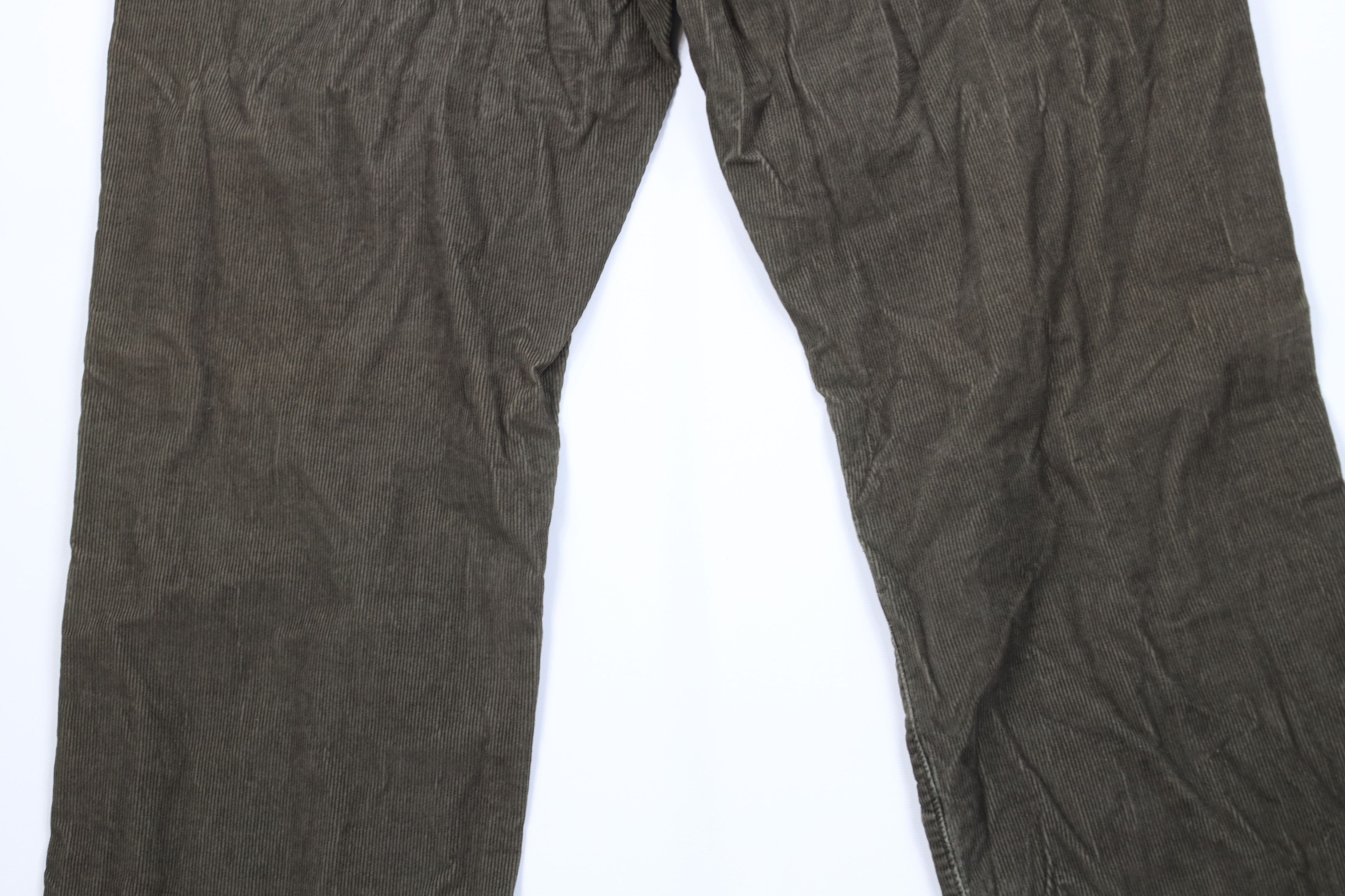 J.Crew Vintage Y2K J Crew Wide Leg Corduroy Chino Pants Green Size US 38 / EU 54 - 11 Thumbnail