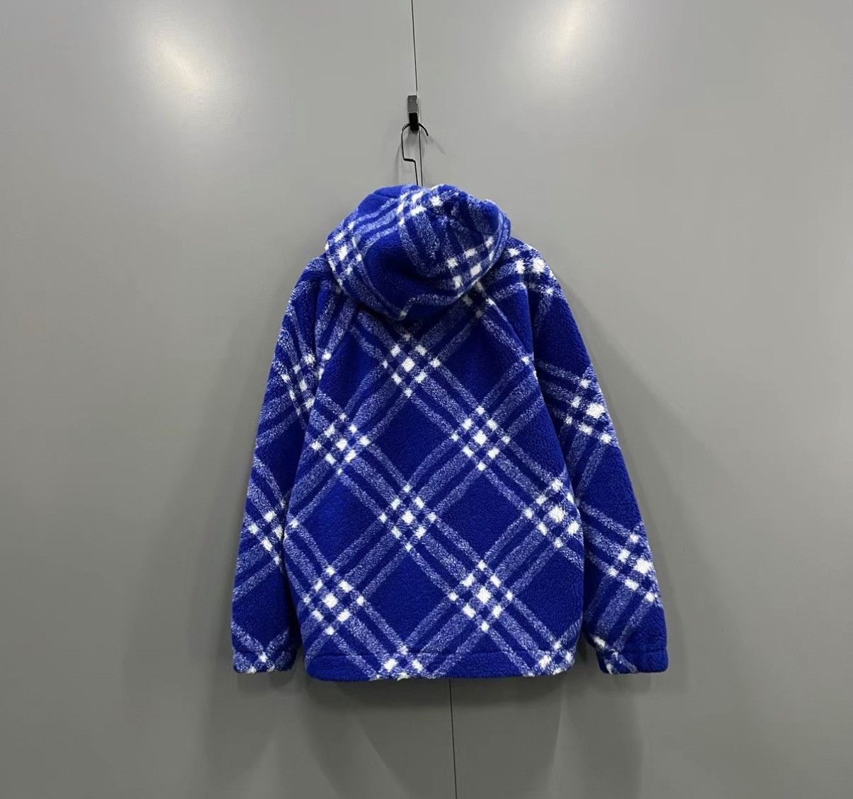 Burberry Burberry Check Fleece Hoodie J41 Size US M / EU 48-50 / 2 - 2 Thumbnail