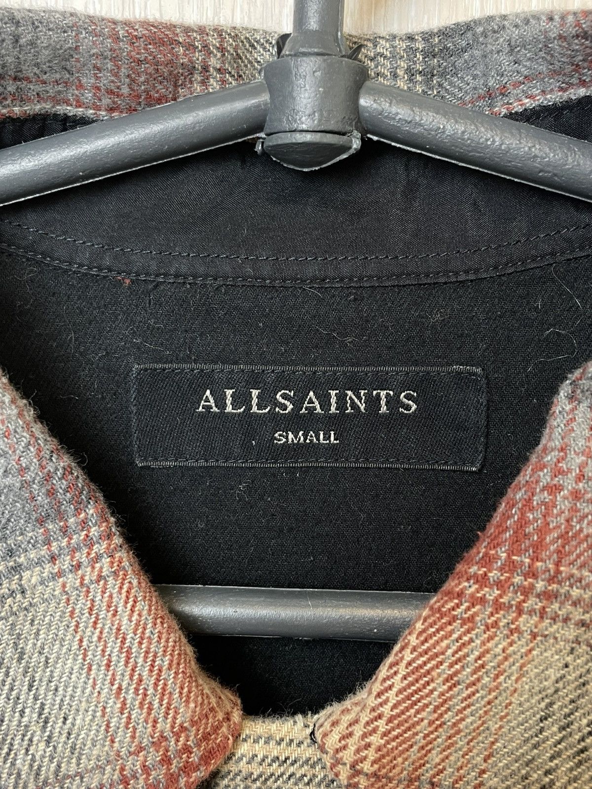 Allsaints AllSaints Plaid Flannel Shirt Size US S / EU 44-46 / 1 - 9 Thumbnail