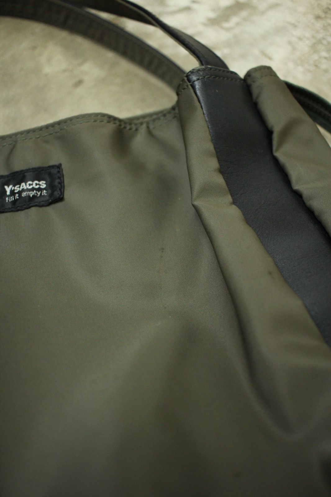 Yohji Yamamoto Y’SACCS YOHJI YAMAMOTO HANDLE BAG Size ONE SIZE - 6 Thumbnail
