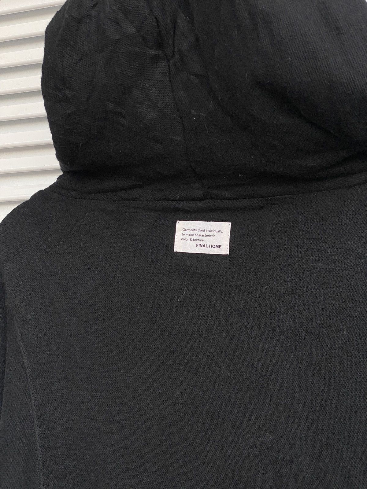 Final Home × Issey Miyake × Japanese Brand Vintage Final Home Issey Miyake Button Hoodies Size US M / EU 48-50 / 2 - 8 Thumbnail