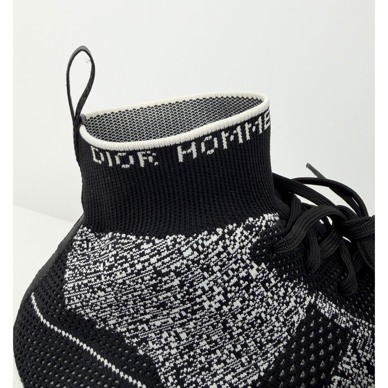 Dior Size 45EU/12US - Dior B21 Black Sock High Top Sneakers Size US 12 / EU 45 - 2 Thumbnail