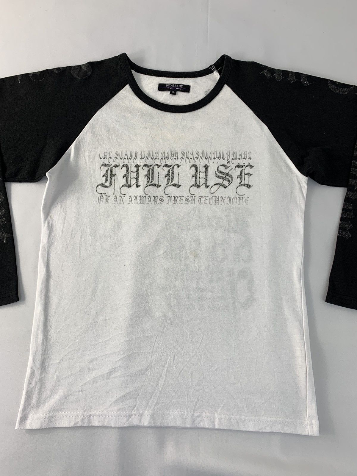 In The Attic In The Attic Full Use Gothic Raglan Design Logo Printed Tee Size US M / EU 48-50 / 2 - 3 Thumbnail