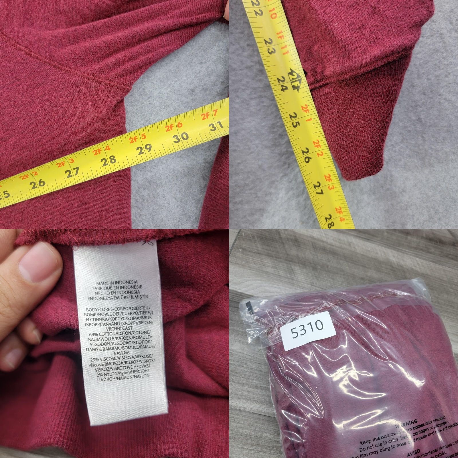 Polo Ralph Lauren Polo Ralph Lauren Sweater Mens 3XLT Red Mock Neck 1/4 Zip Pullover Logo Big Tall Size US XXL / EU 58 / 5 - 8 Thumbnail