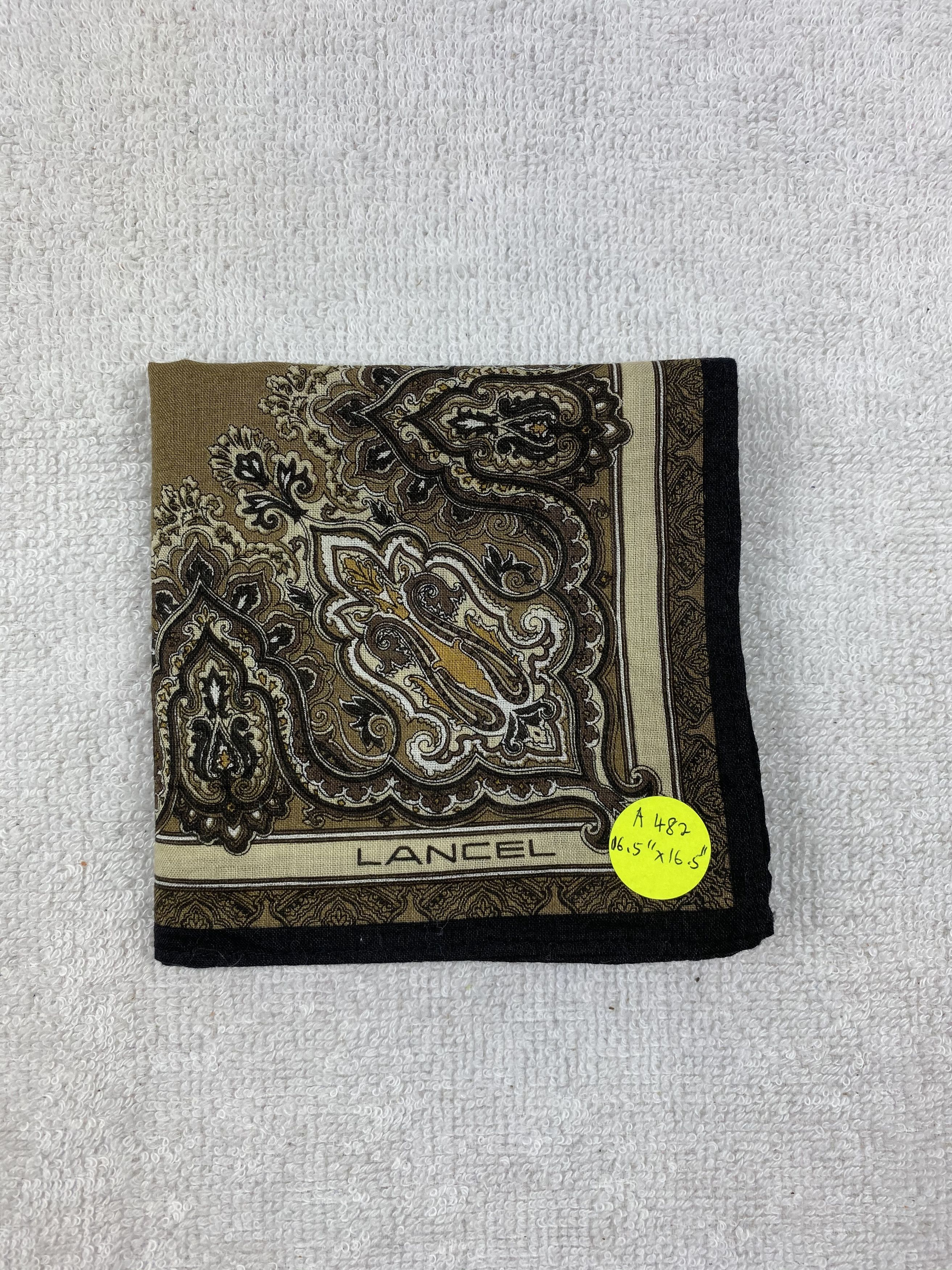 Lancel × Vintage ancel Paislee Handkerchief / Bandana / Neckerchief Size ONE SIZE - 7 Thumbnail