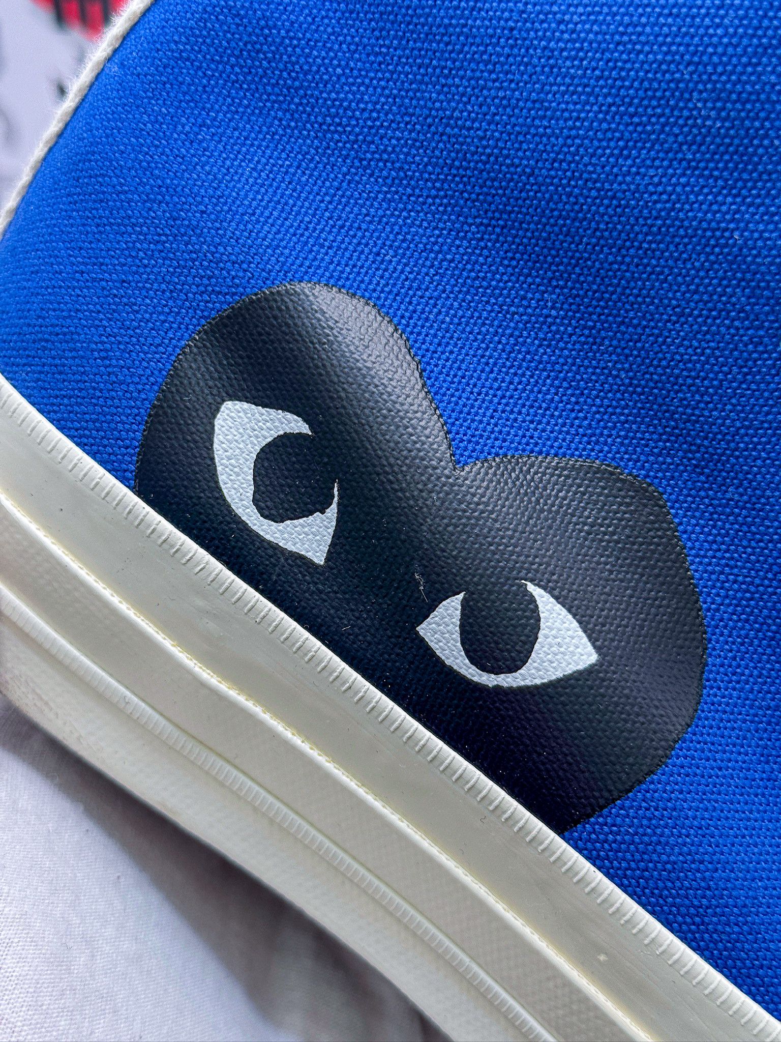 Comme des Garcons PLAY × Converse Converse x Comme des Garçons PLAY Chuck 70 High Blue Quartz Size US 8 / EU 41 - 12 Thumbnail