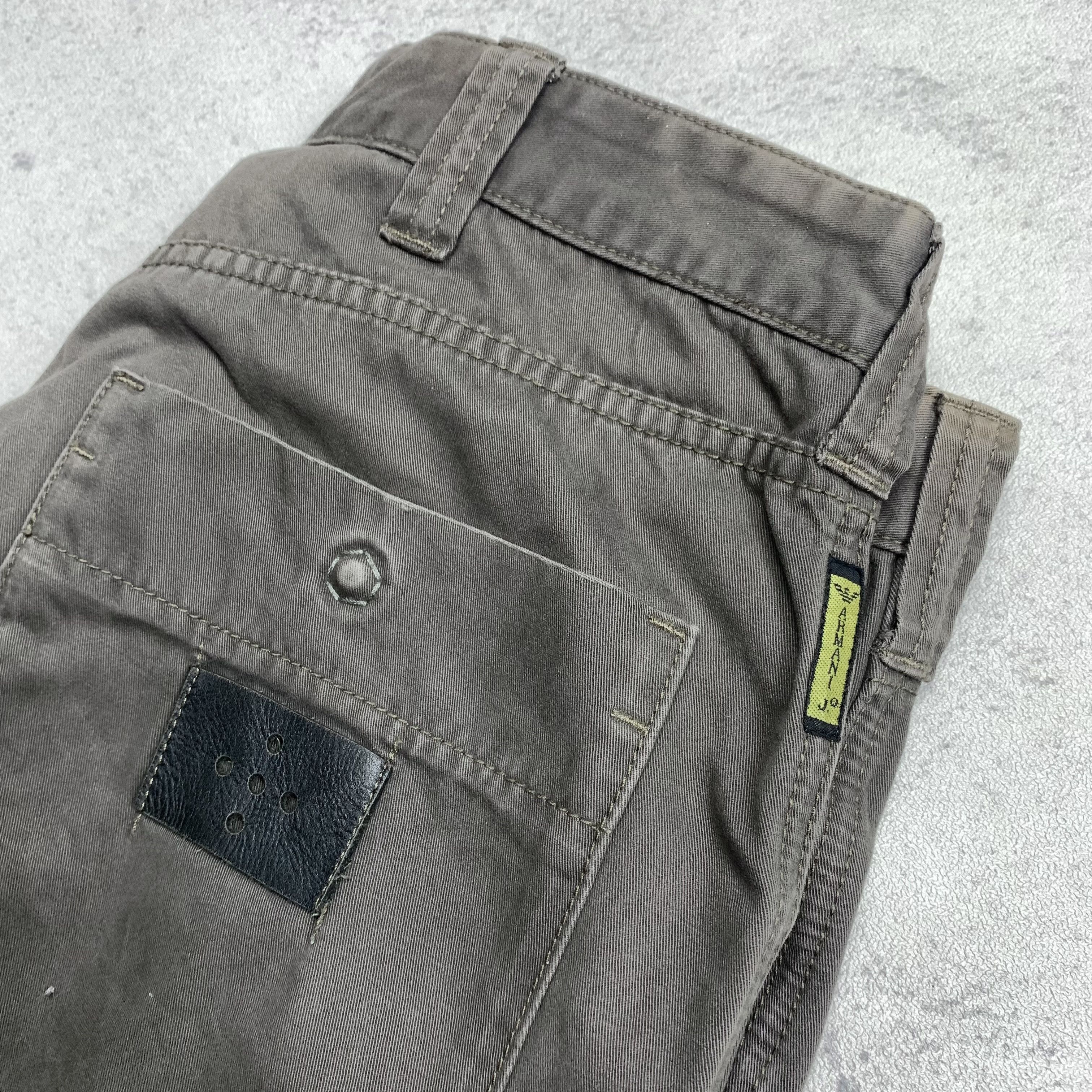 Armani Armani Jeans Multi Pocket Pants Cargo Biker Size US 32 / EU 48 - 10 Thumbnail