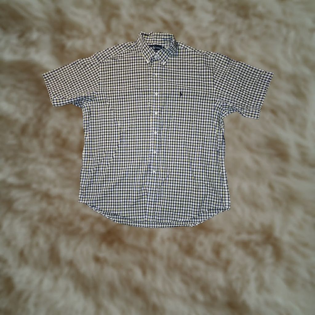 Ralph Lauren Vintage Ralph Lauren Blake Shirt XL Plaid Short Sleeve Button Down Men's Size US XL / EU 56 / 4 - 1 Thumbnail