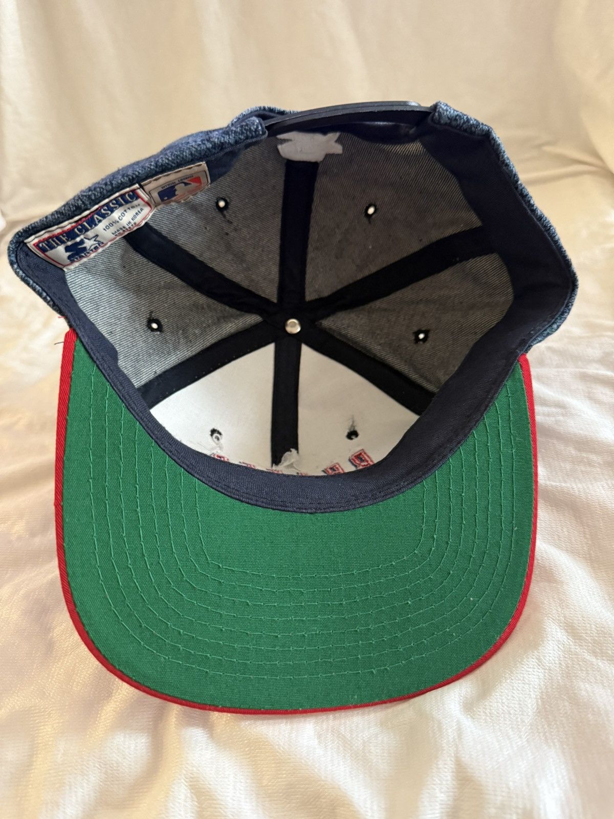 Starter Vintage atlanta braves starter snapback hat Size ONE SIZE - 3 Thumbnail