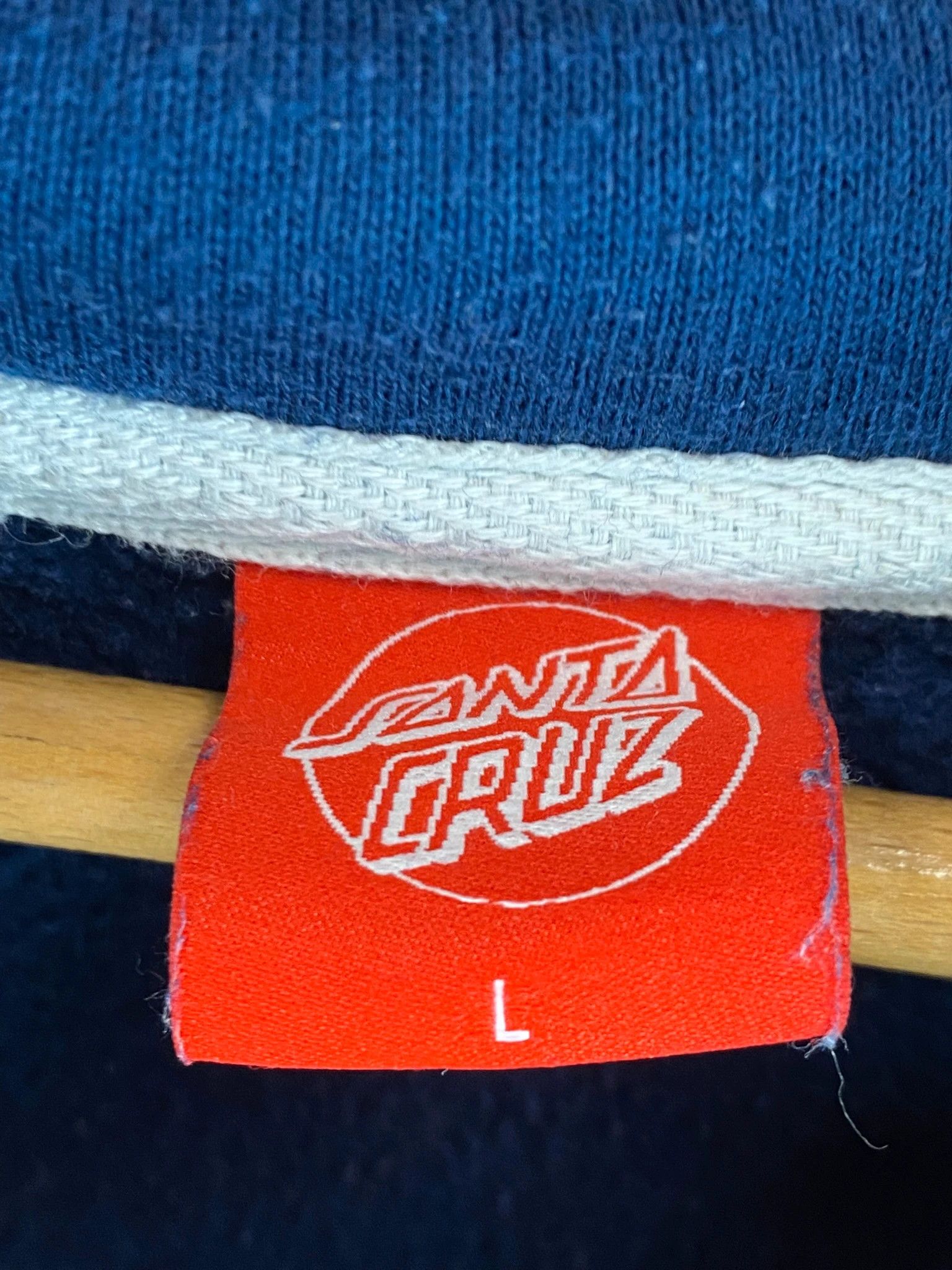 Santa Cruz Skateboards Santa Cruz hoodie blue vintage skateboarding streetwear Size US L / EU 52-54 / 3 - 6 Thumbnail