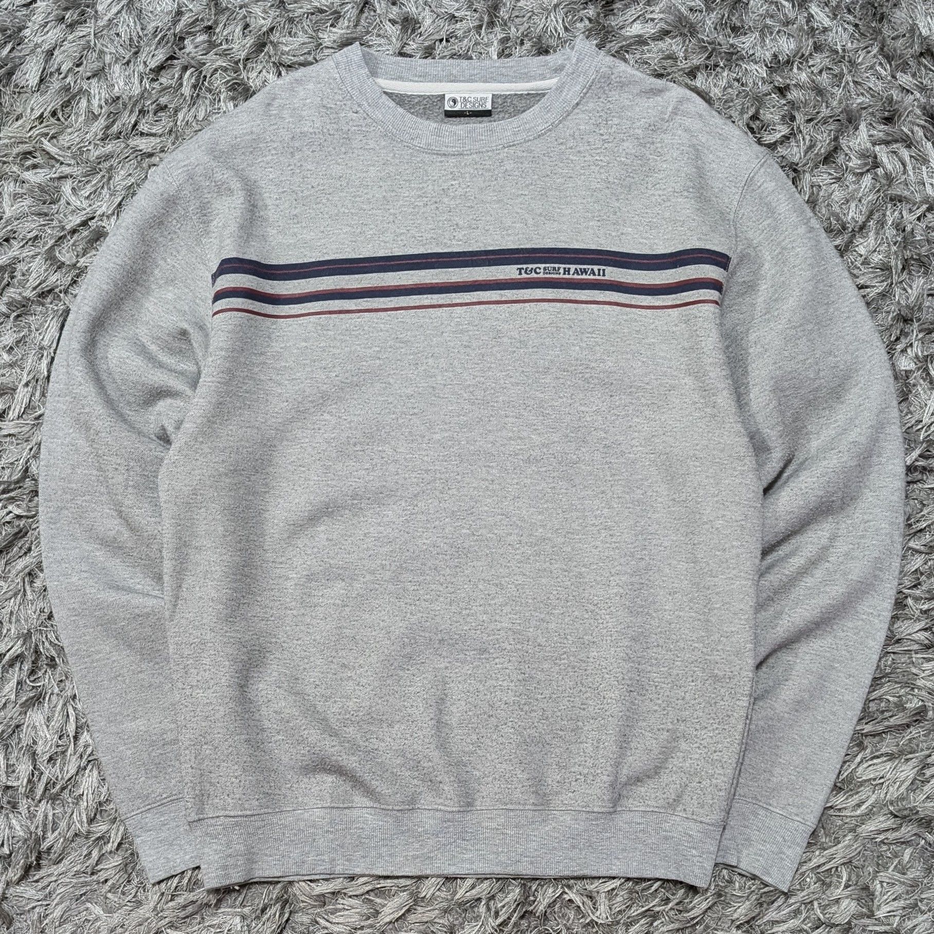 Vintage Vintage T&C Surf Designs Hawaii Sweatshirts Plain Pullover Size US L / EU 52-54 / 3 - 1 Thumbnail