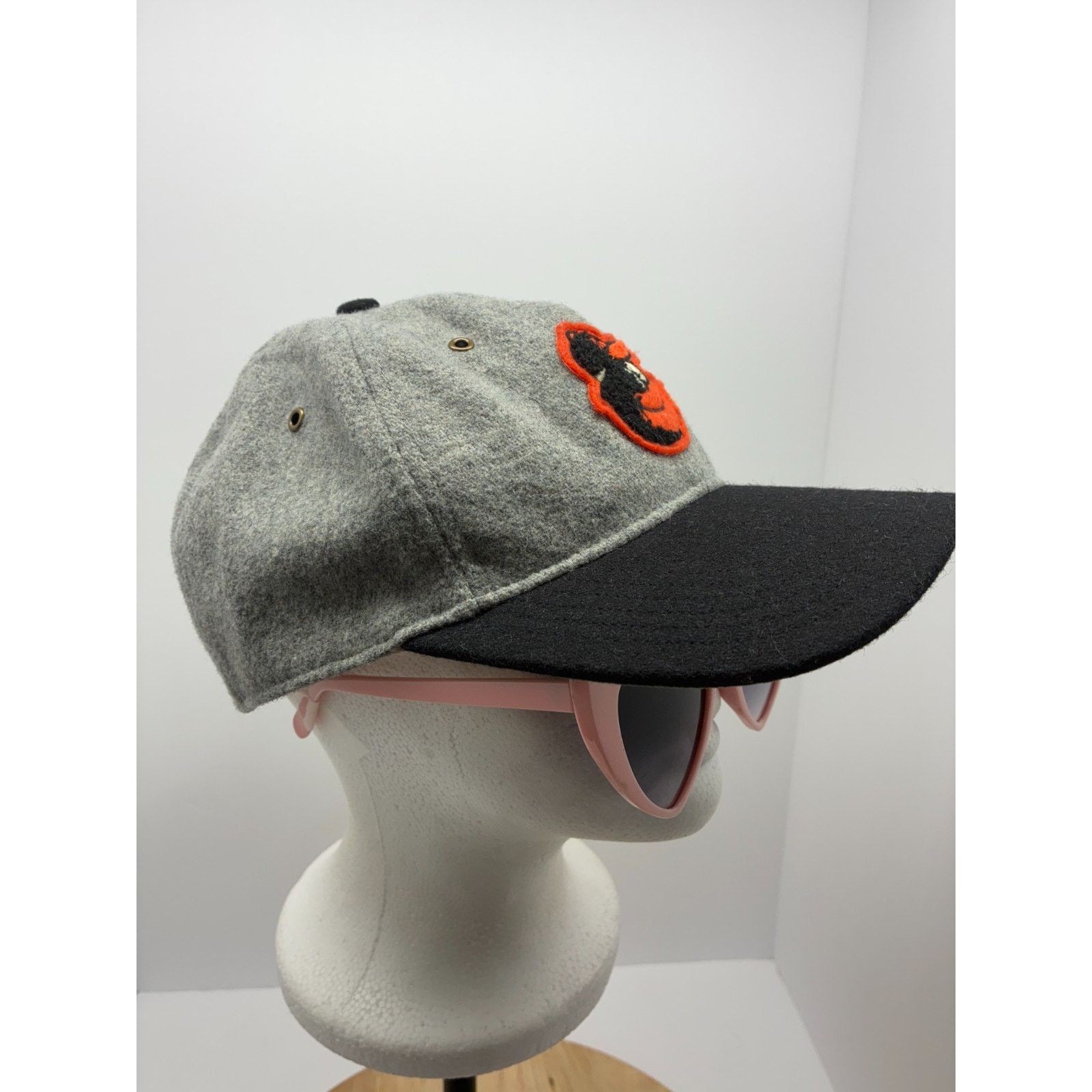 47 Brand Baltimore Orioles ’47 Brand Wool Blend Strapback Hat Gray Size ONE SIZE - 10 Thumbnail