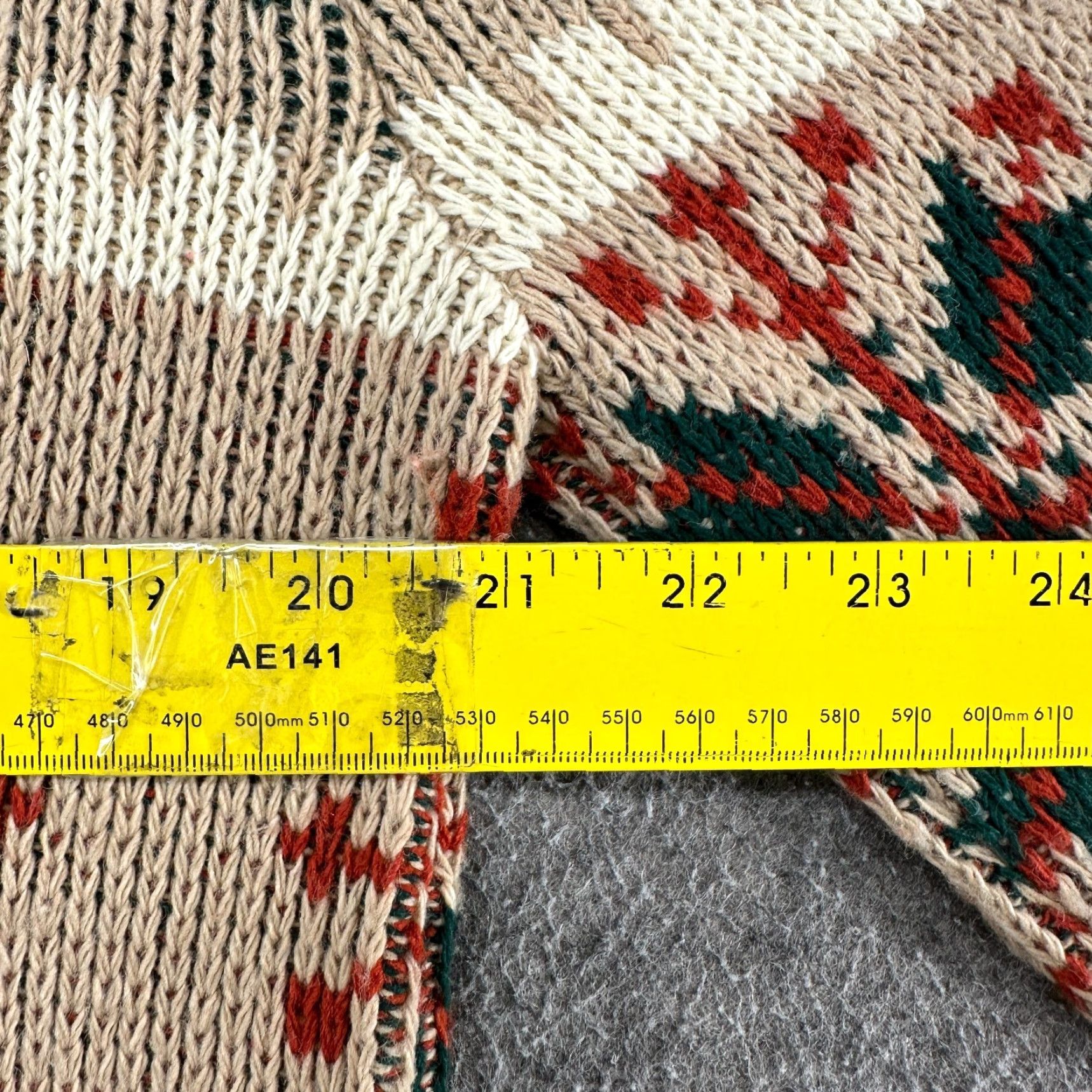 Vintage VINTAGE Christopher Michael Sweater Mens L Beige Fair Isle 80s 90s Knit Pullover Wool Acrylic Crew Neck Long Sleeve Regular Size US L / EU 52-54 / 3 - 6 Thumbnail
