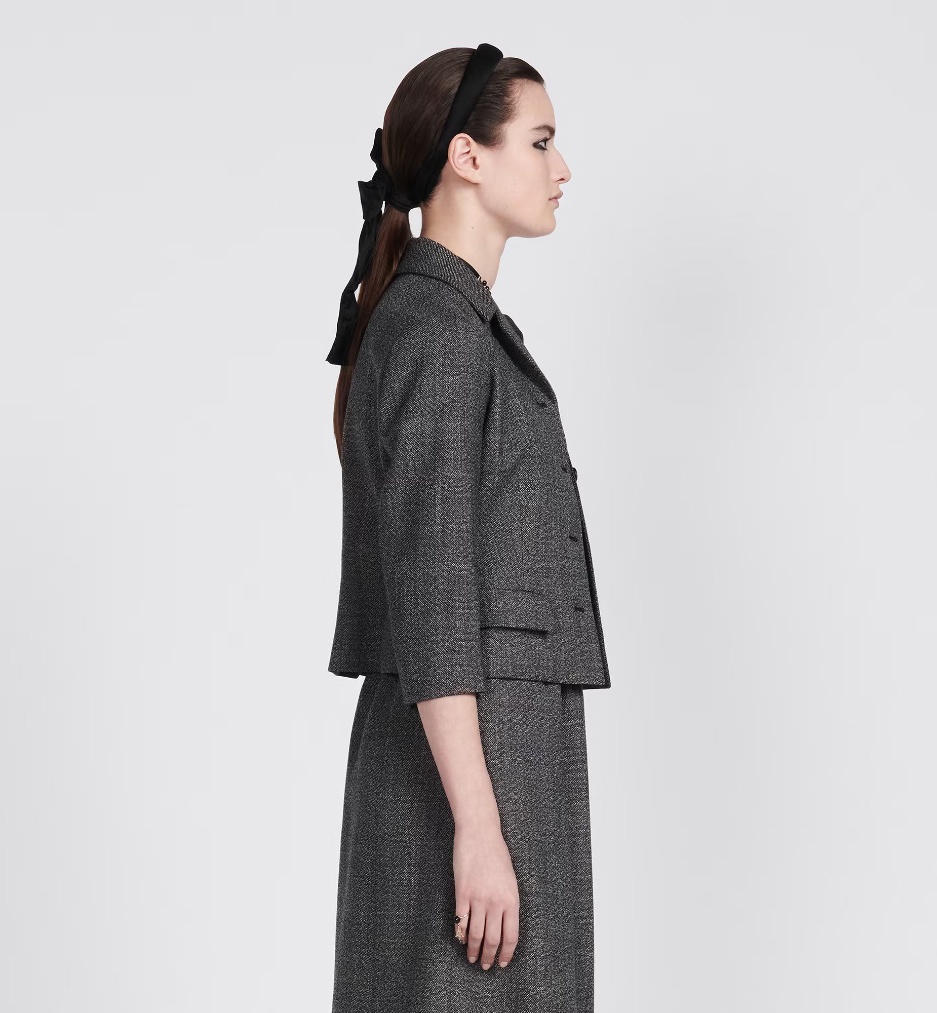 o1bcso1str0224 Jacket in Black