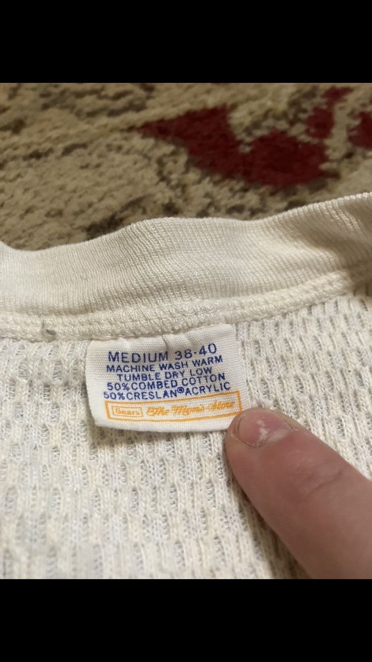 Sears × Vintage 70’s Sears Thermal Shirt Size US M / EU 48-50 / 2 - 3 Thumbnail