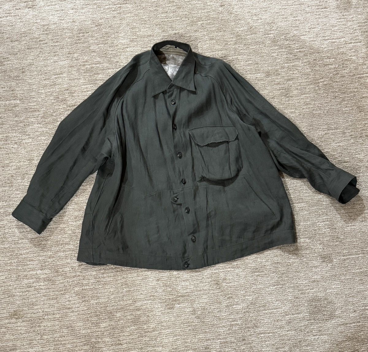 Ziggy Chen Ziggy Chen SS25 Shirt Jacket - 0M2510729 Size US M / EU 48-50 / 2 - 2 Thumbnail