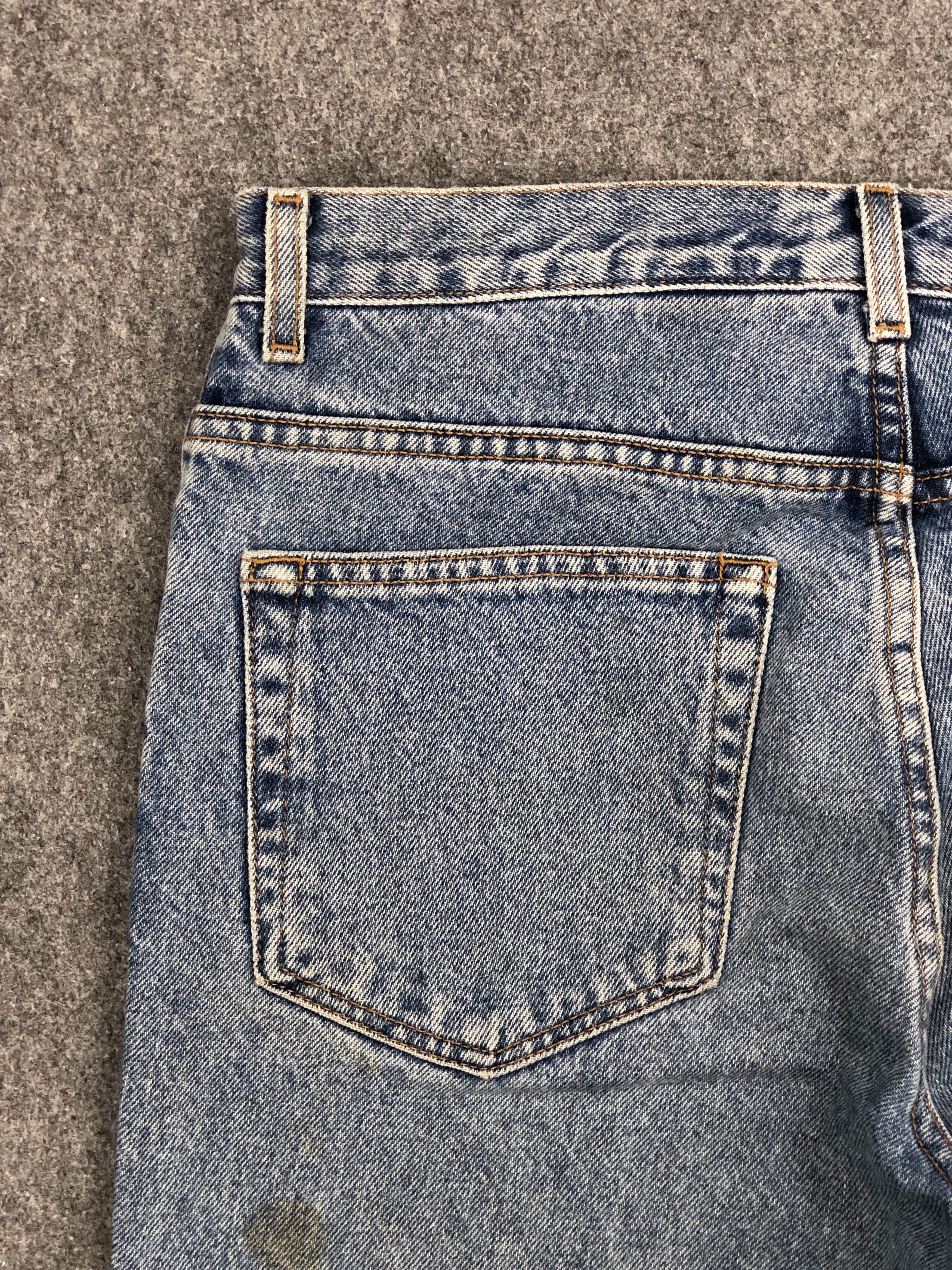 Calvin Klein Vintage Calvin Klein Faded Blue Jeans 34x30.5 S0024 Size US 34 / EU 50 - 10 Thumbnail