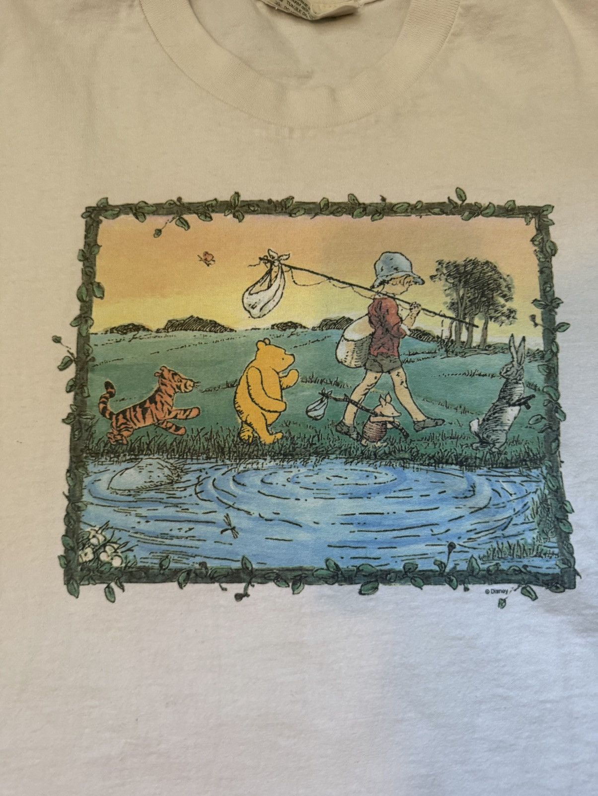 Vintage Vintage Disney Winnie The Pooh T-Shirt Size US XL / EU 56 / 4 - 2 Thumbnail