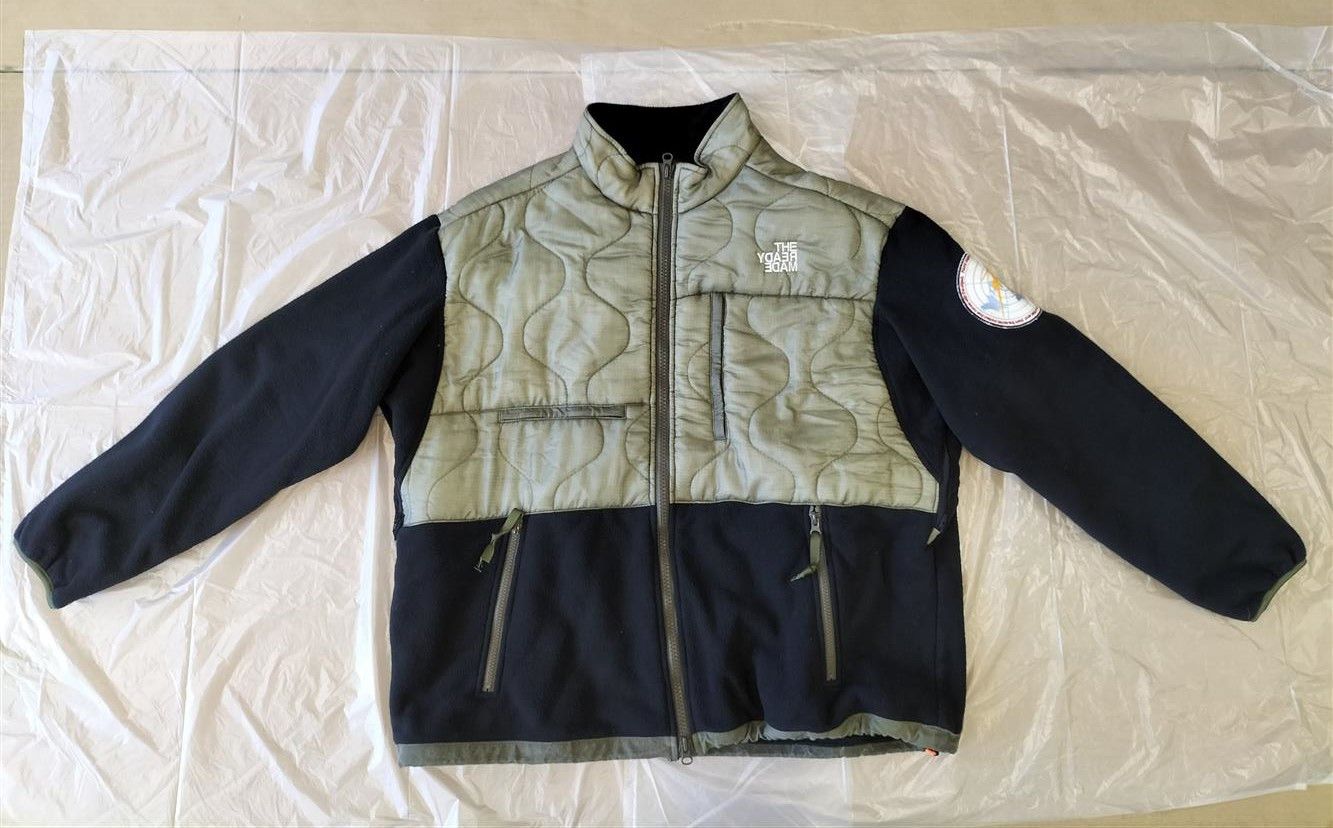 READYMADE READYMADE - 'THE READYMADE' DENALI FLEECE BLACK KHAKI SZ 2 Size US M / EU 48-50 / 2 - 1 Thumbnail