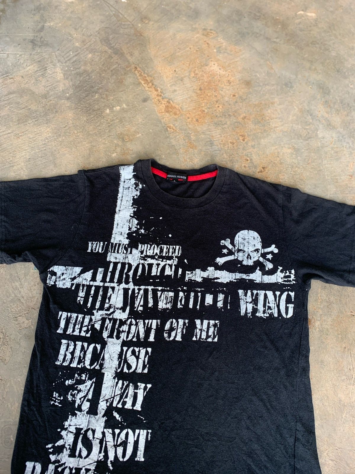 Hysteric Glamour Y2k Trange Heaven Ifsixwasnine Punk style Tshirt Size US M / EU 48-50 / 2 - 2 Thumbnail